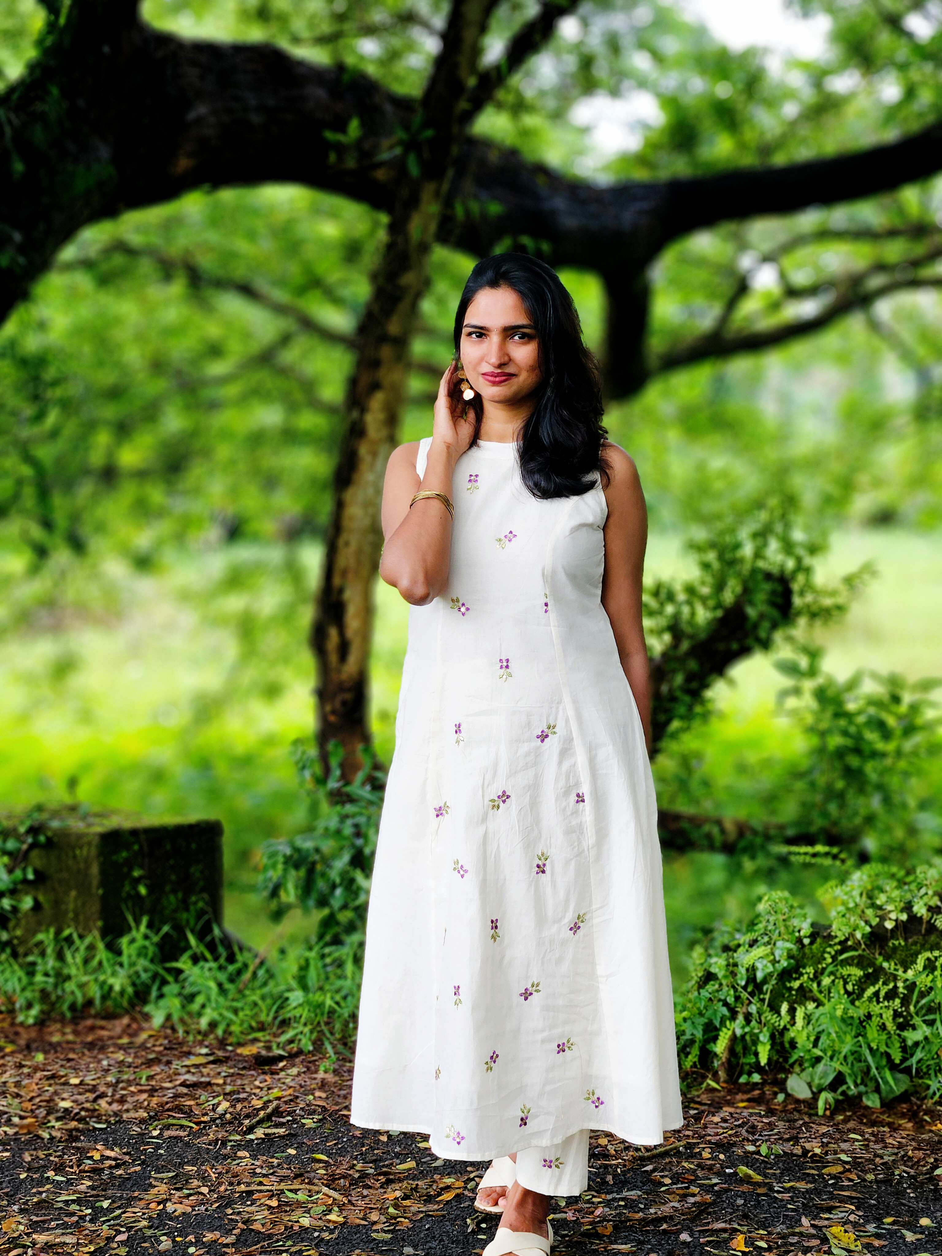 Thalir blossom kurta set