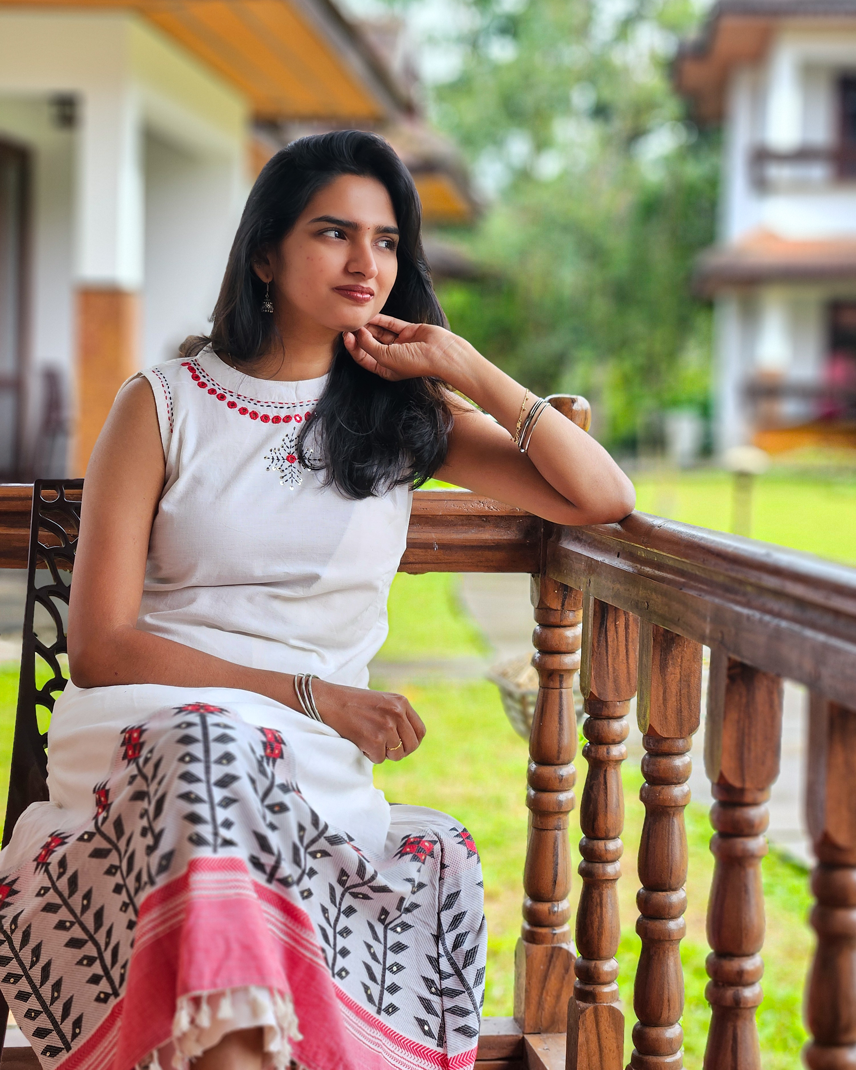 Noir Aura Set -white