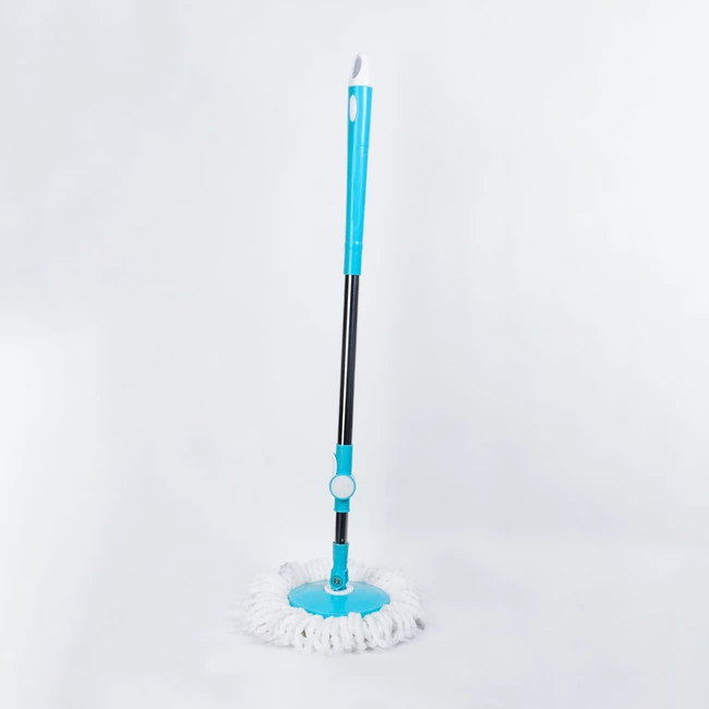 InstaMop 360° Spin Mop with Stainless Steel Wringer Bucket | Microfiber Refill | Height Adjustable Rod | Easy Wheels | Floor Cleaning Syste