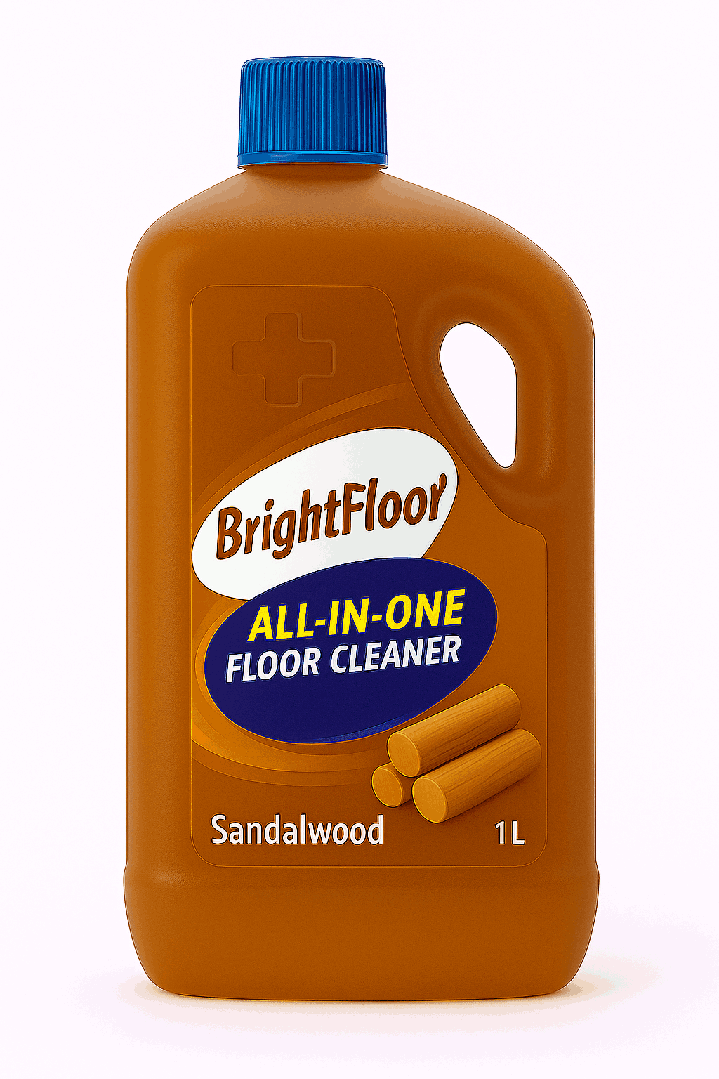 Bright Floor All-In-One Premium Floor Cleaner | Sandalwood | – 1 Litre