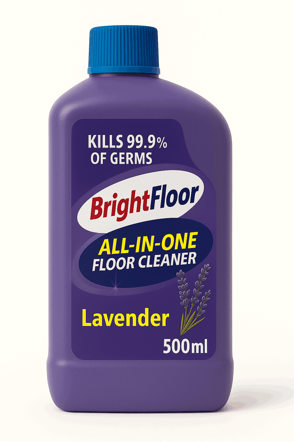 Bright Floor All-In-One Premium Floor Cleaner | Lavender | – 500ml