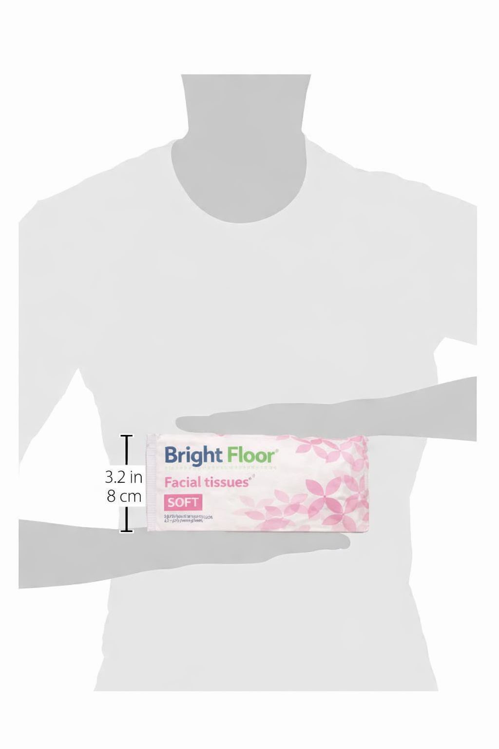 Bright Floor Facial Tissues – Pack of 6 (1200 Tissues Total)