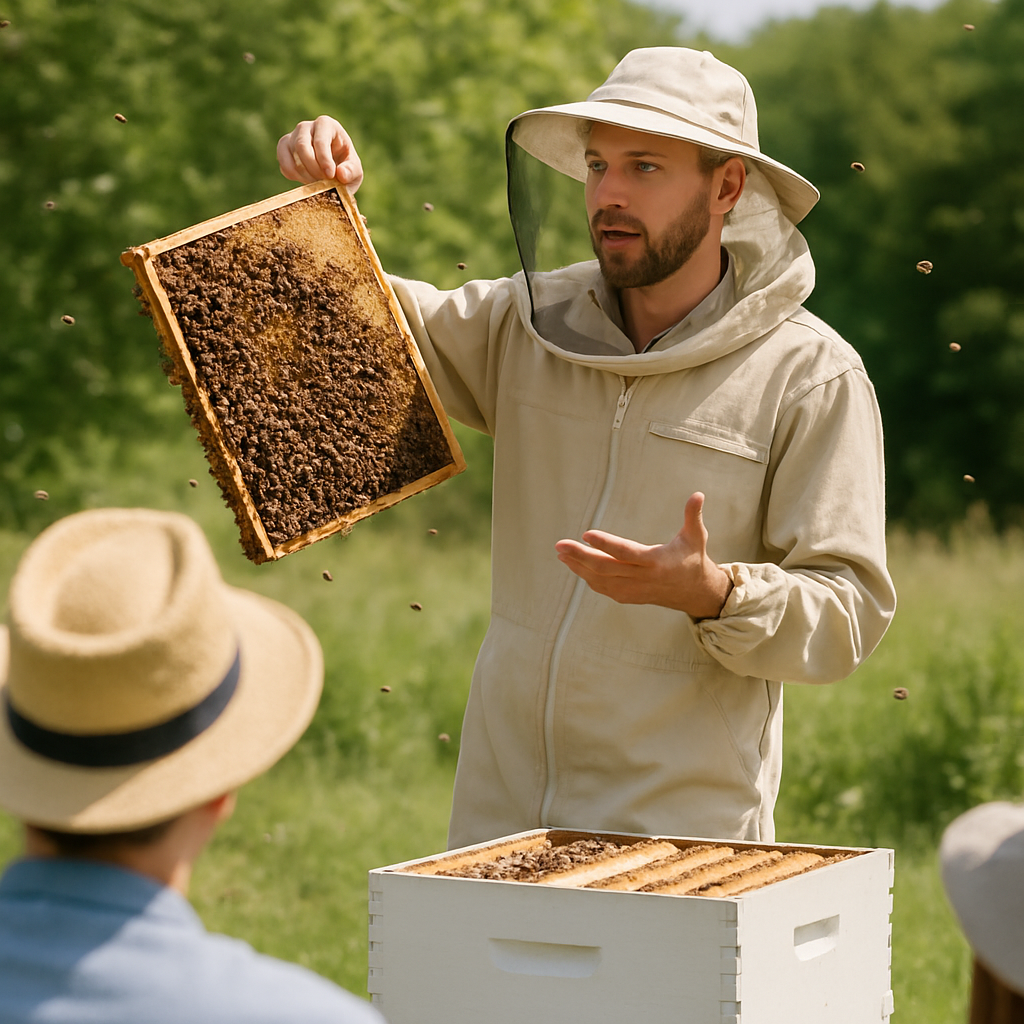 On SIte at your Place Bee Training Session for Existing Beekeepers