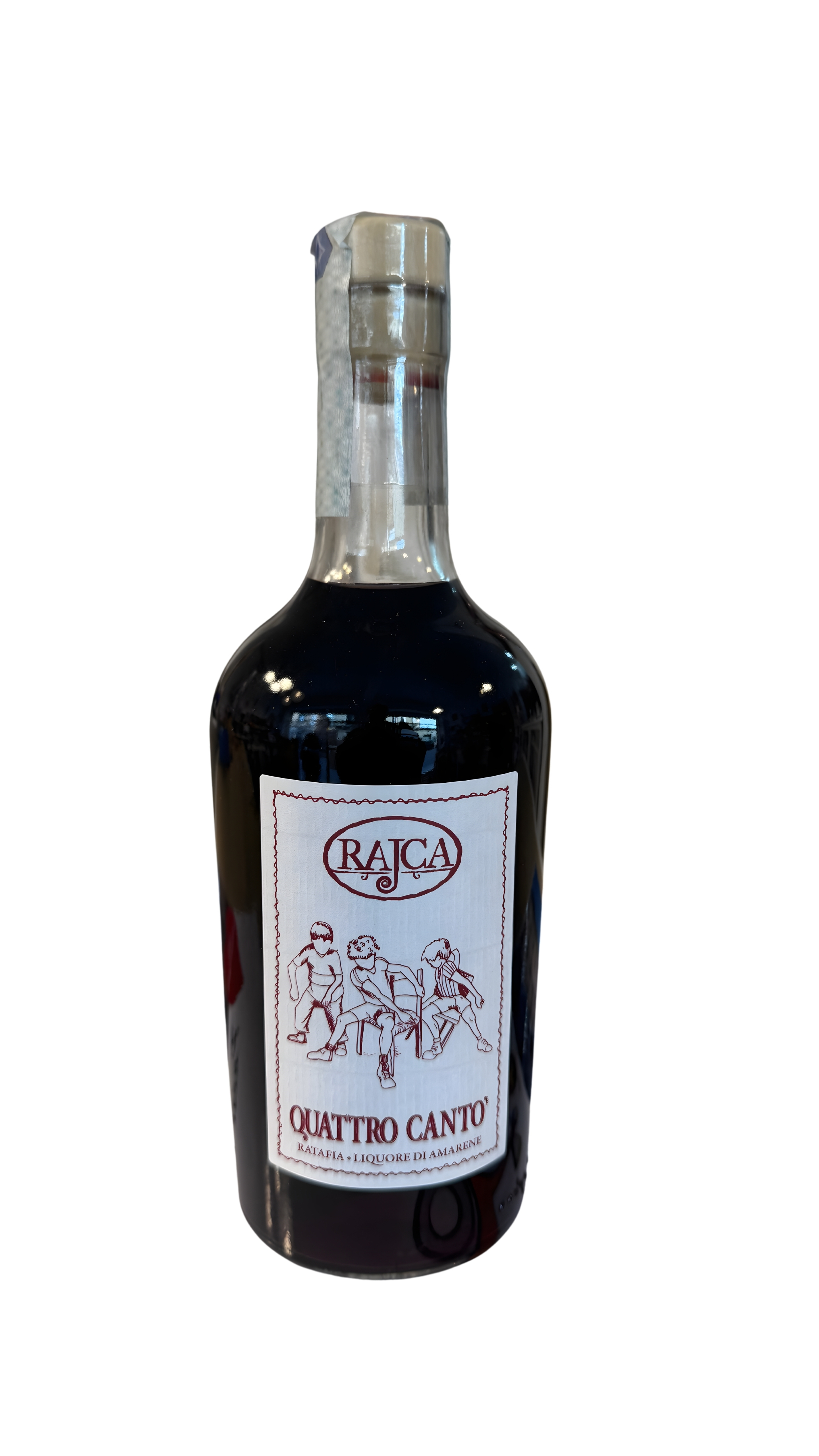 QUATTRO CANTÒ – Ratafia Liquore di Amarene Rajca (50 cl)