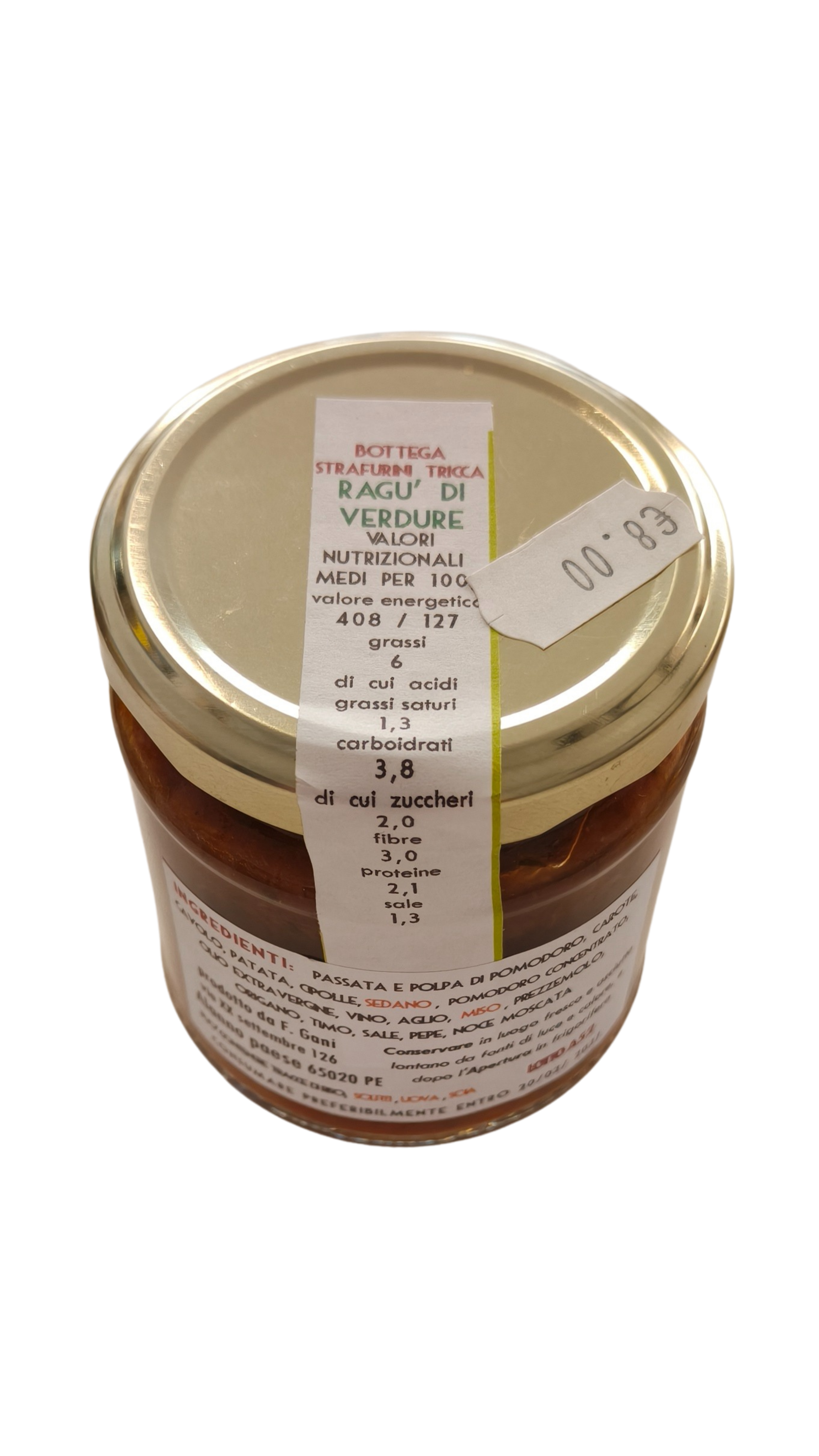 Ragù di Verdure dell’Inverno