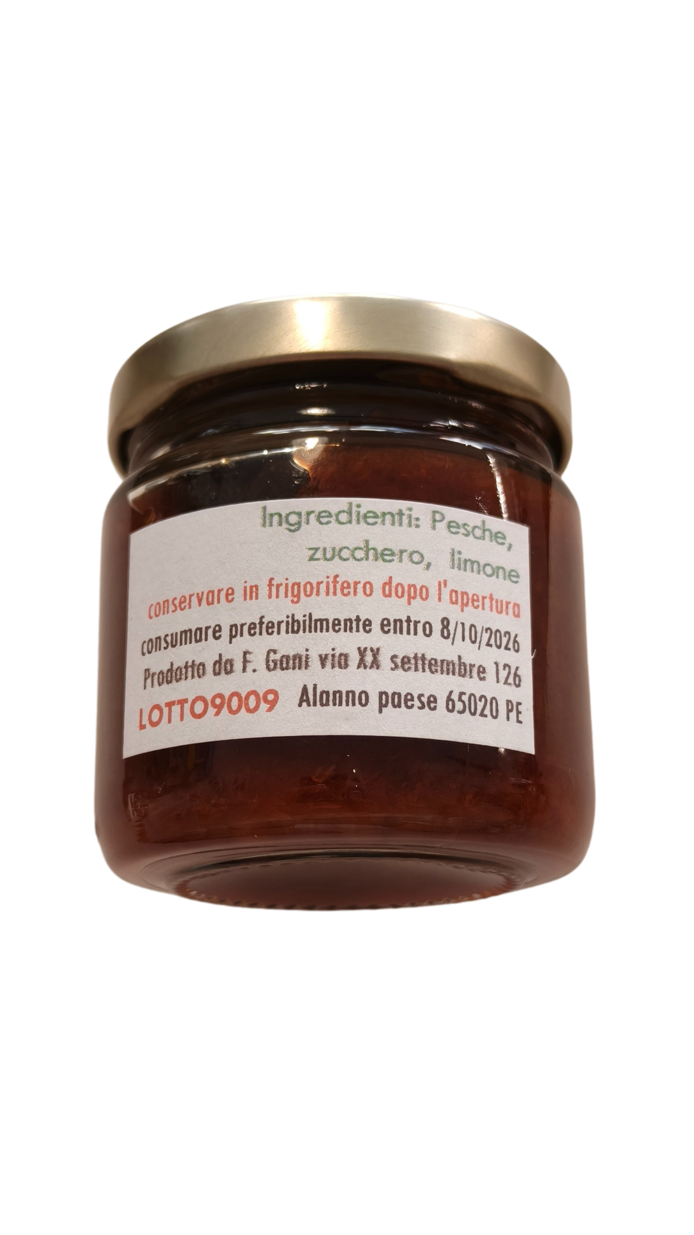  Confettura Extra di Pesche