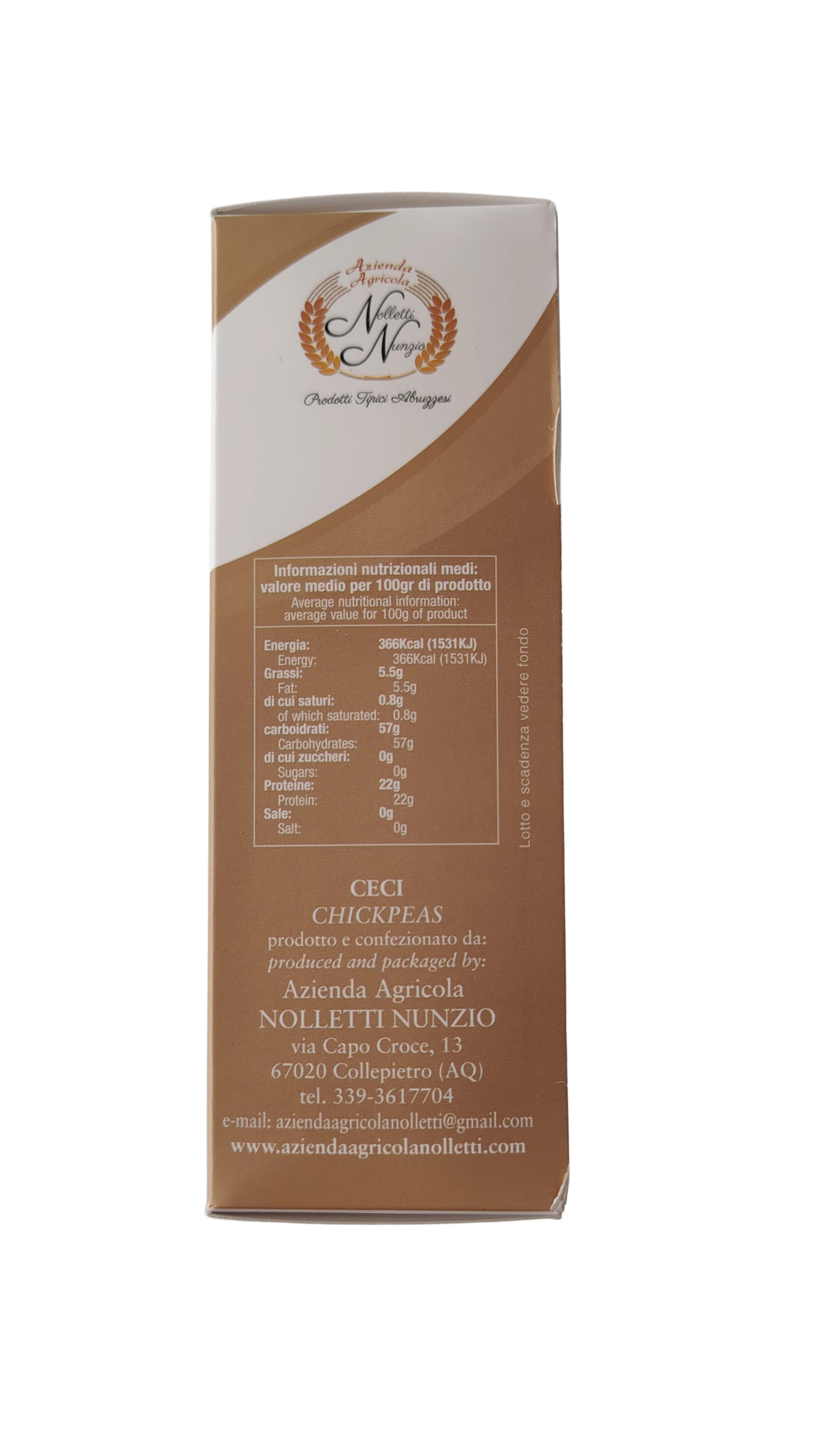 Ceci Biologici 500gr