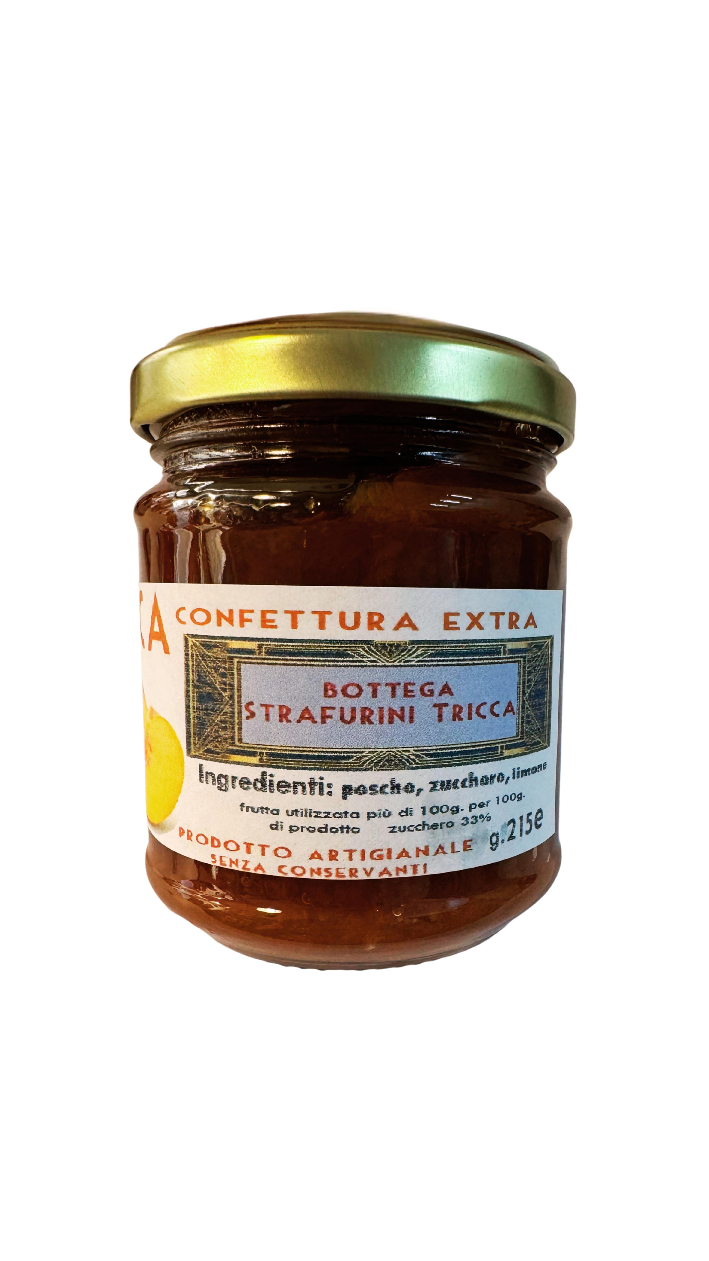 Confettura Extra di Pesche  215 gr