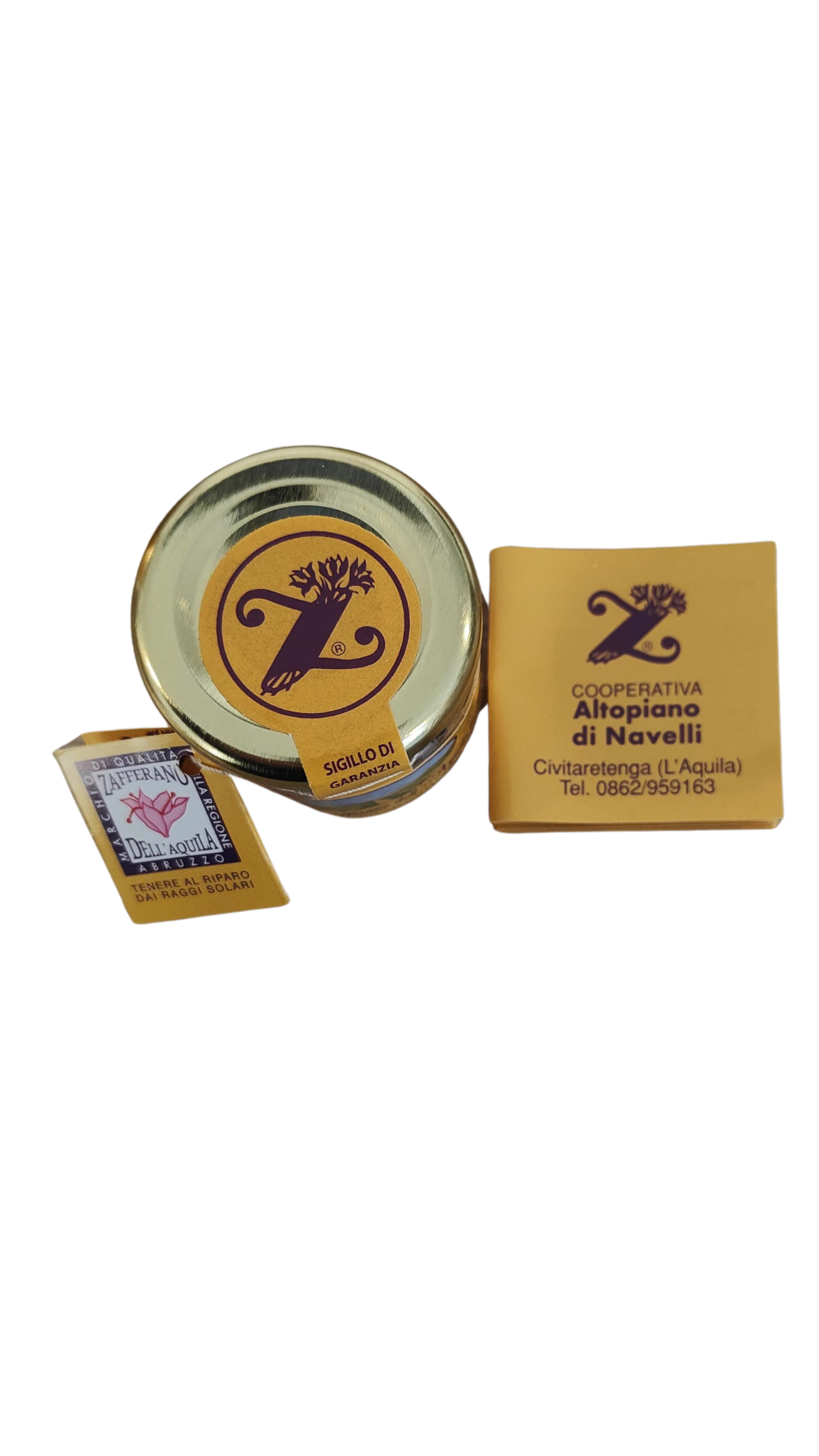 Zafferano dell'altopiano di Navelli in fili 1gr