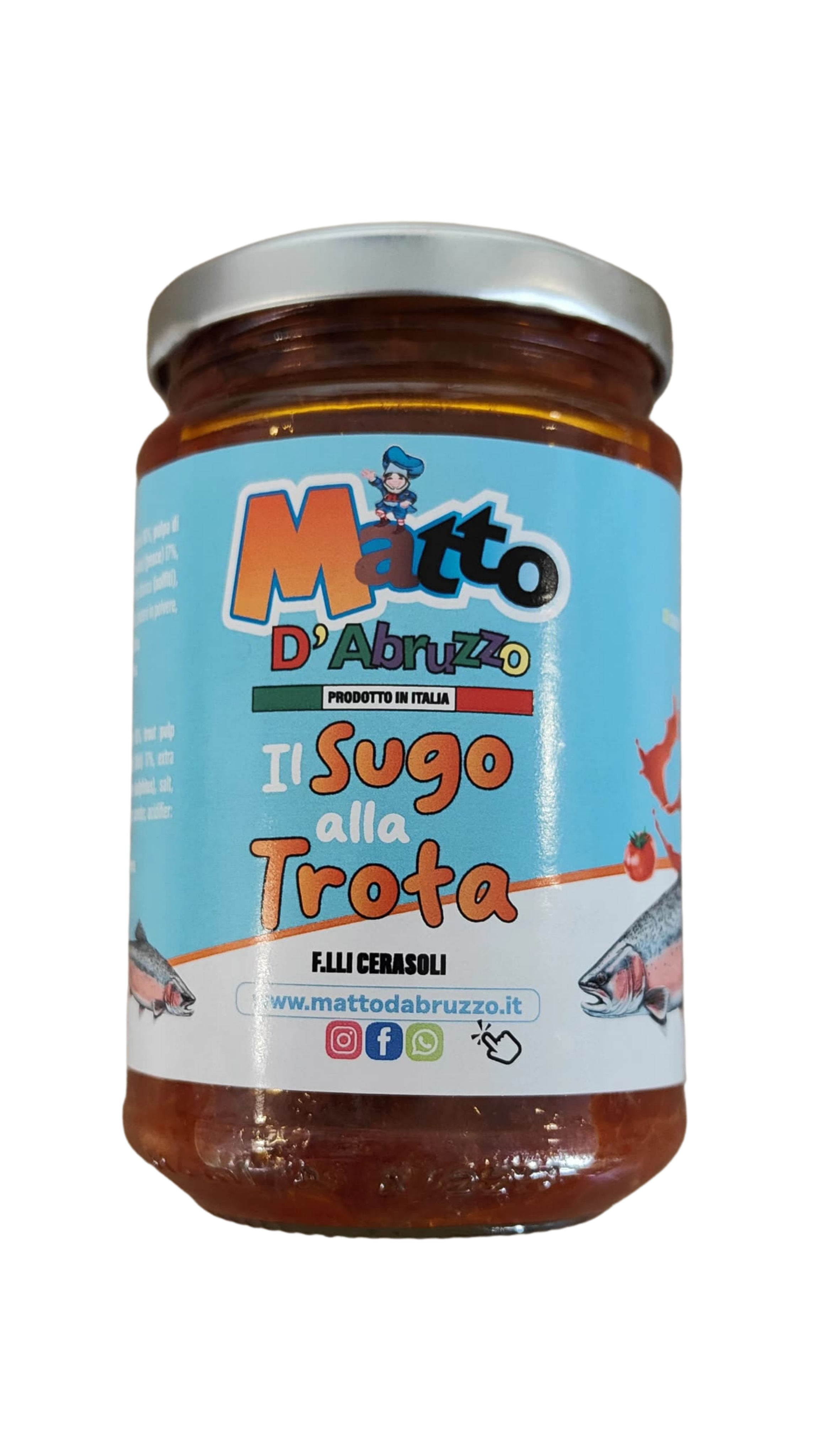 Sugo alla trota 270gr