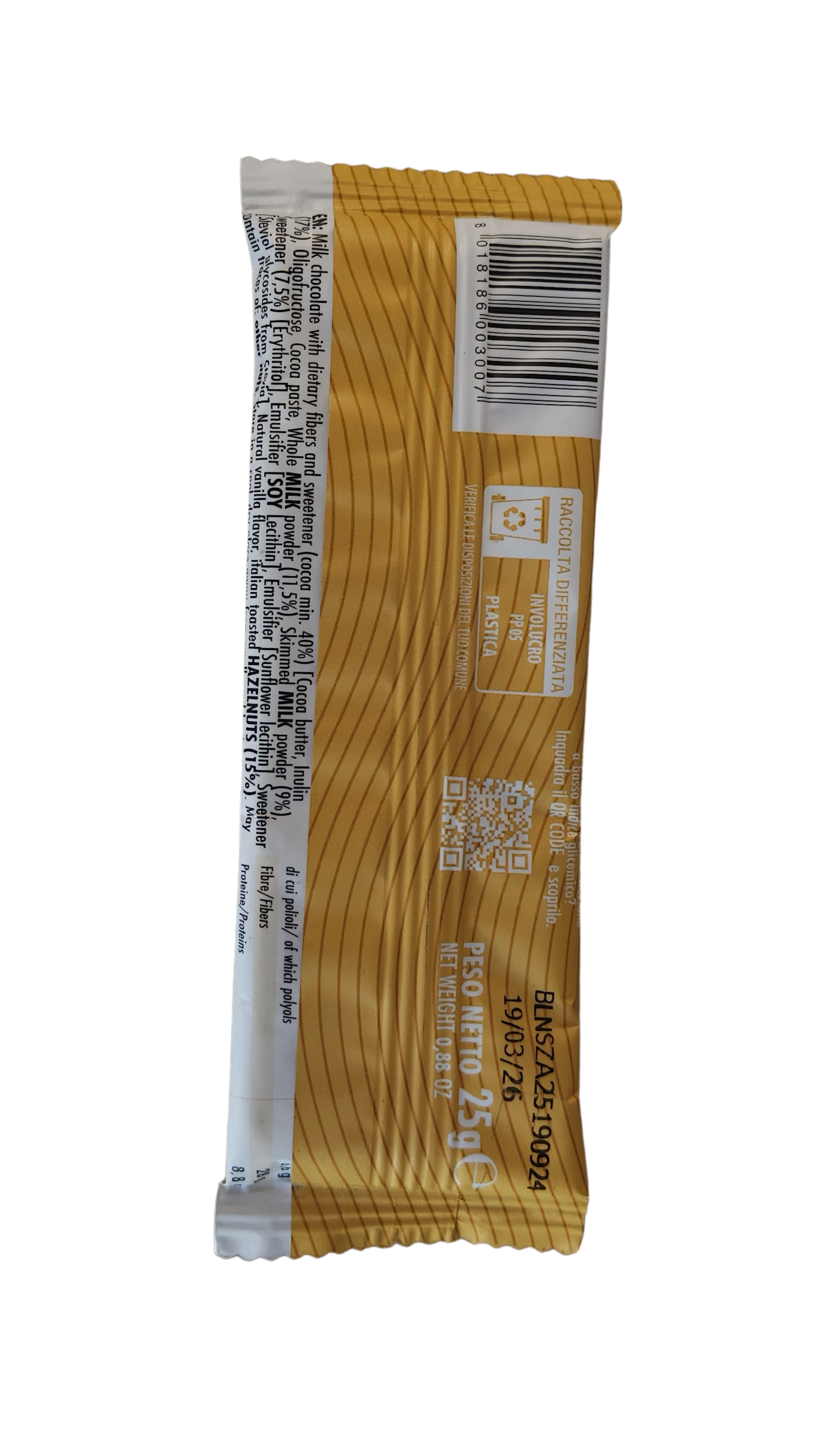 Cioccolato con Nocciole - Cioccolateria Origine