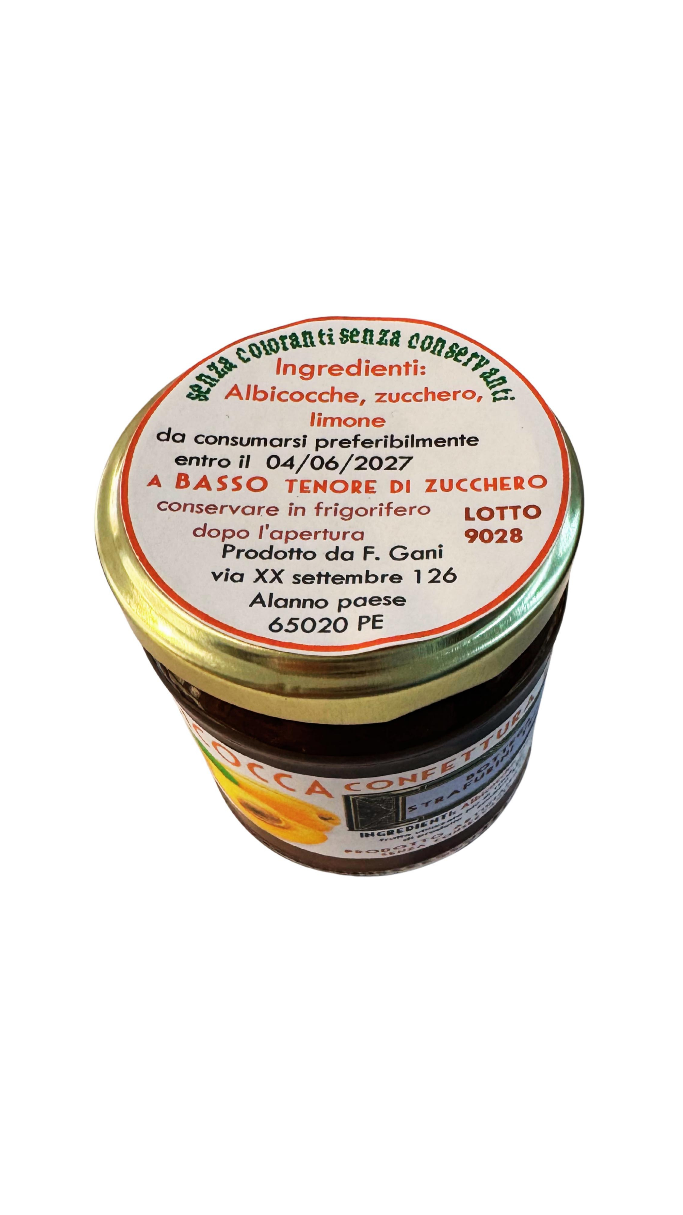 Confettura Extra di Albicocche – 215 gr