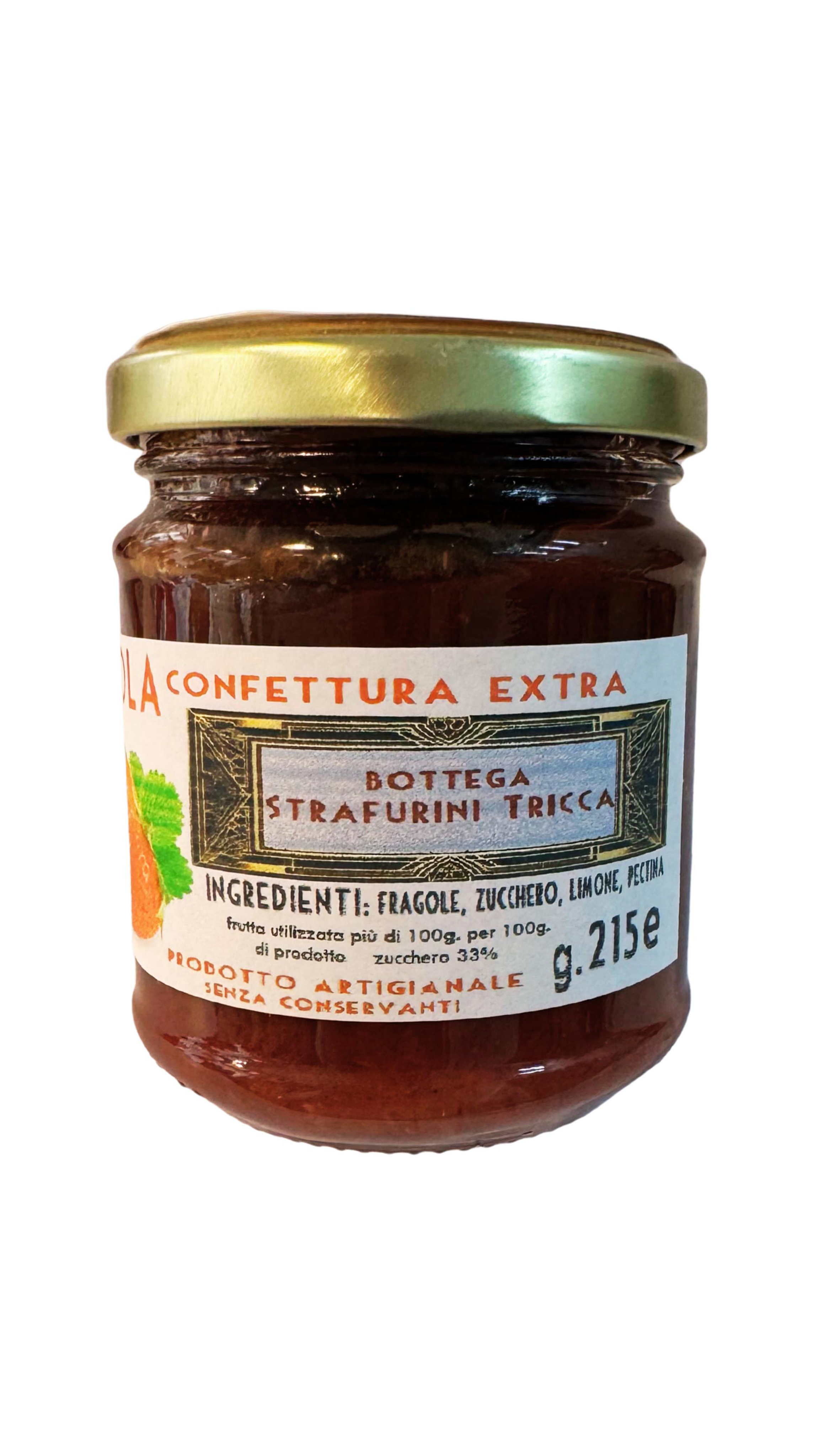 Confettura Extra di Fragole 215 gr