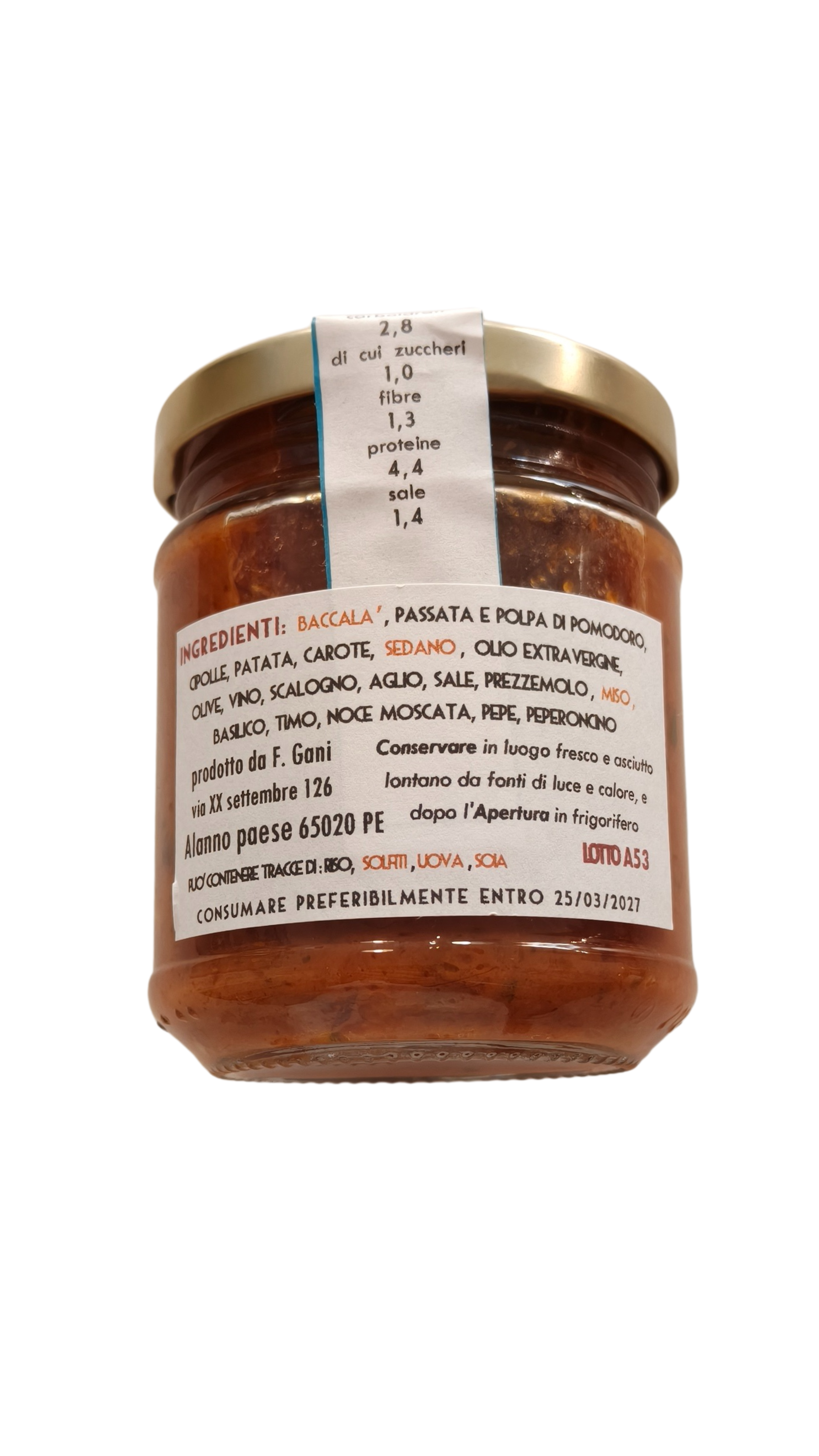 Sugo di Baccalà