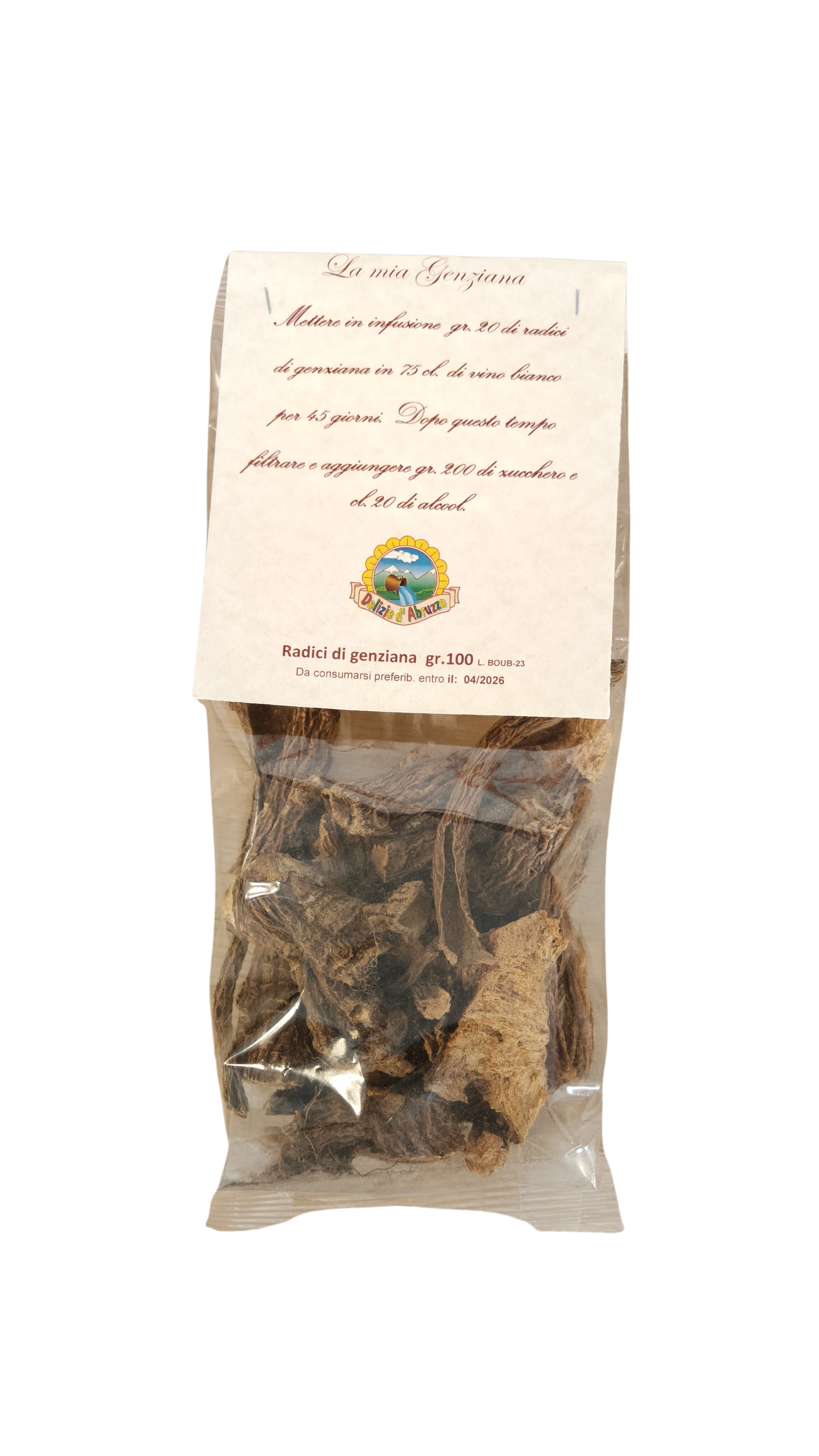 Radici di Genziana – La Mia Genziana