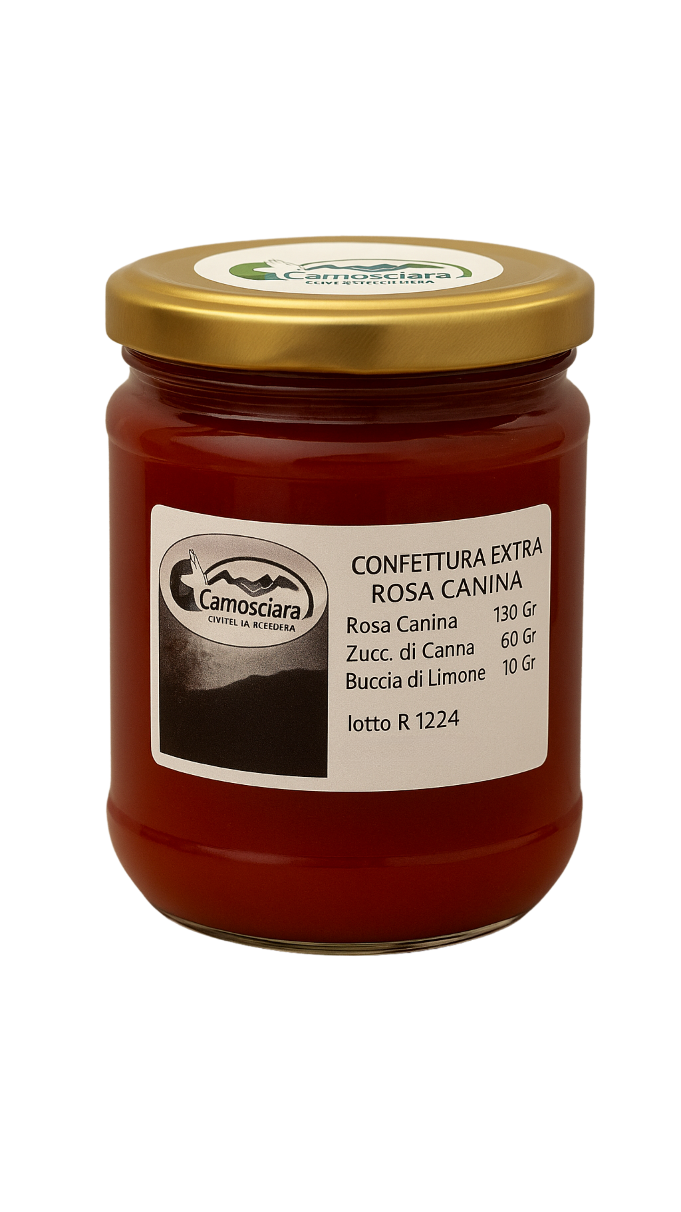 Confettura Extra di Rosa Canina - Camosciara