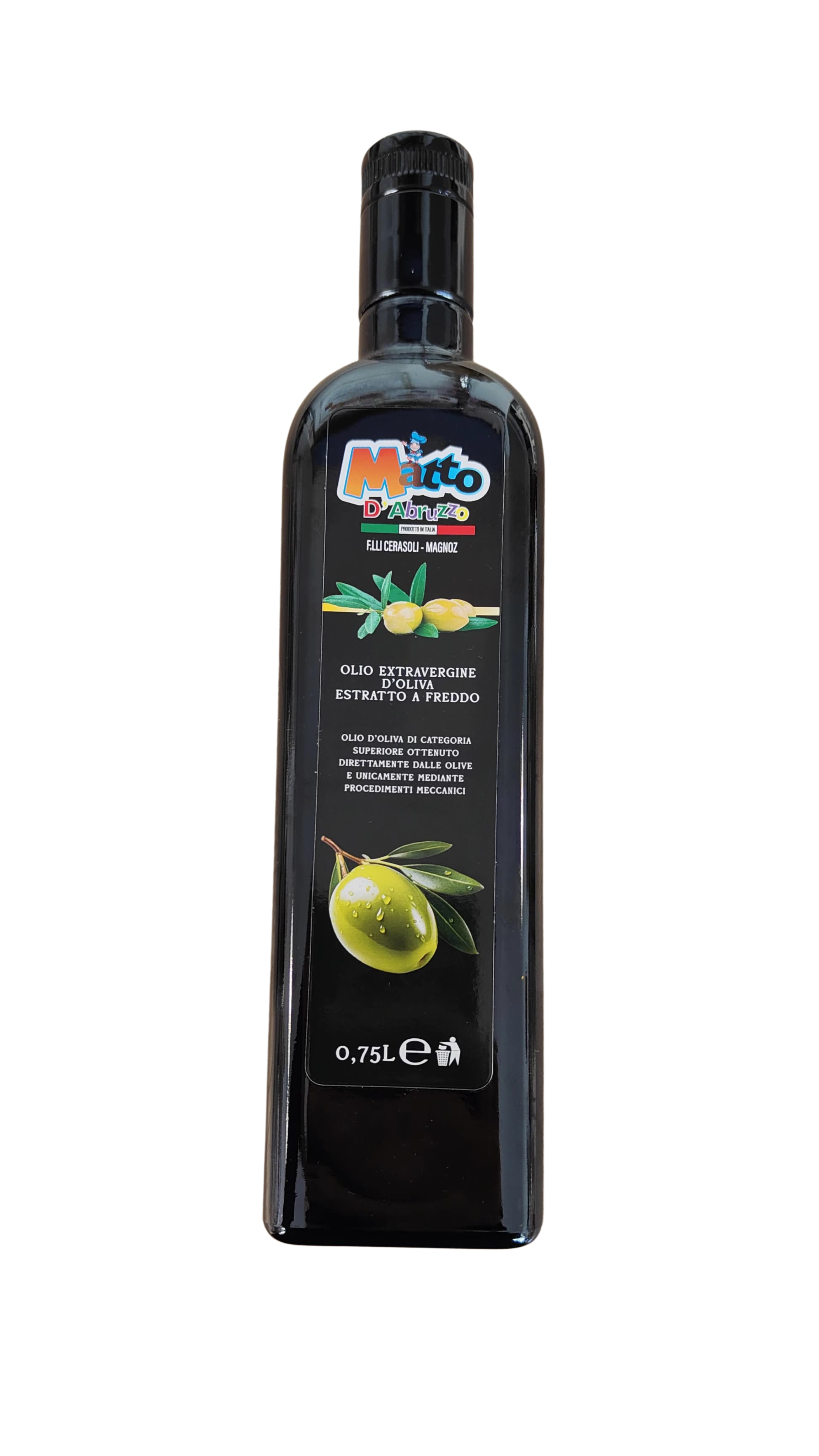Olio extravergine d'oliva 750 ml