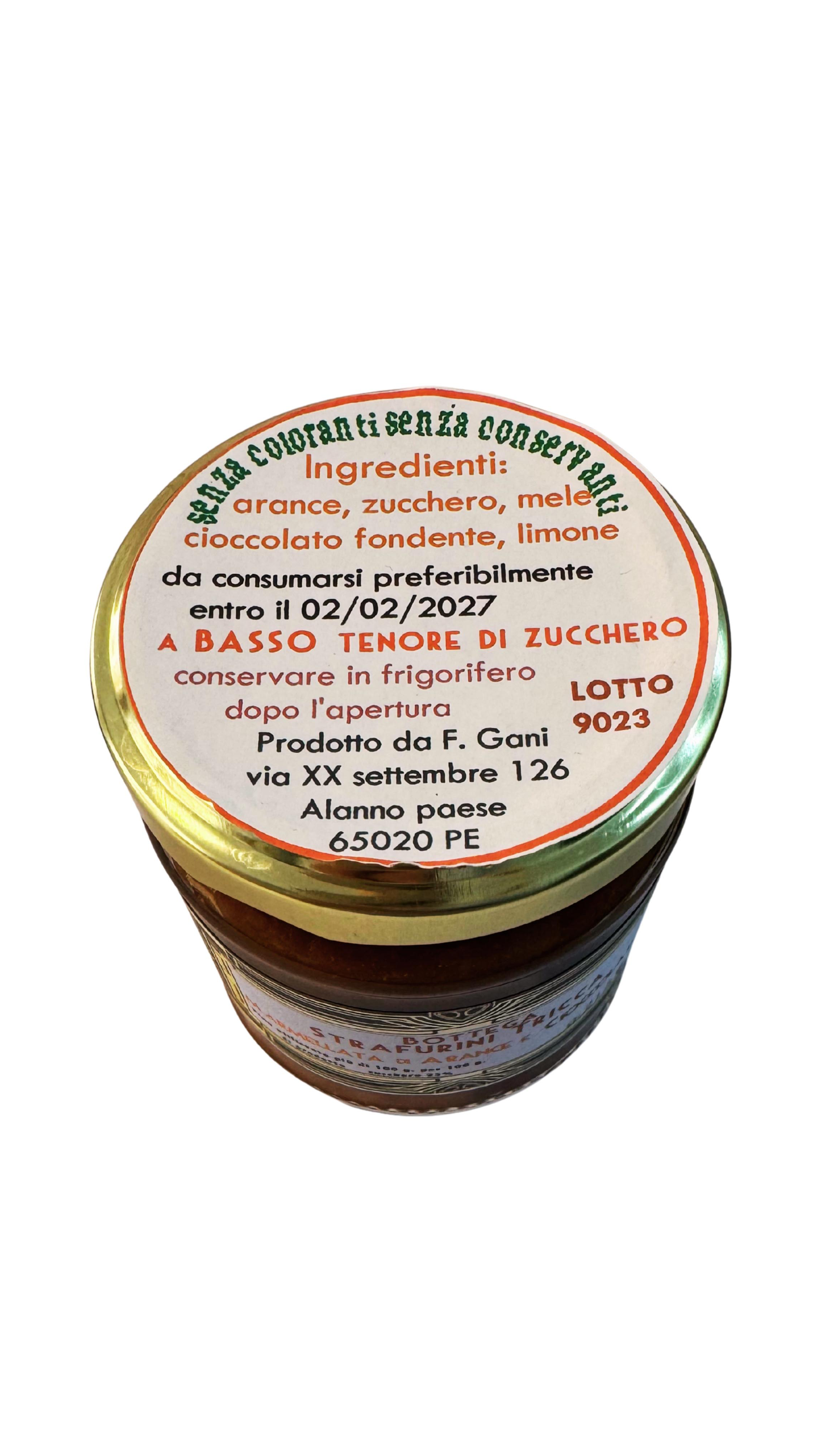 Marmellata di Arance e Cioccolato  215 gr