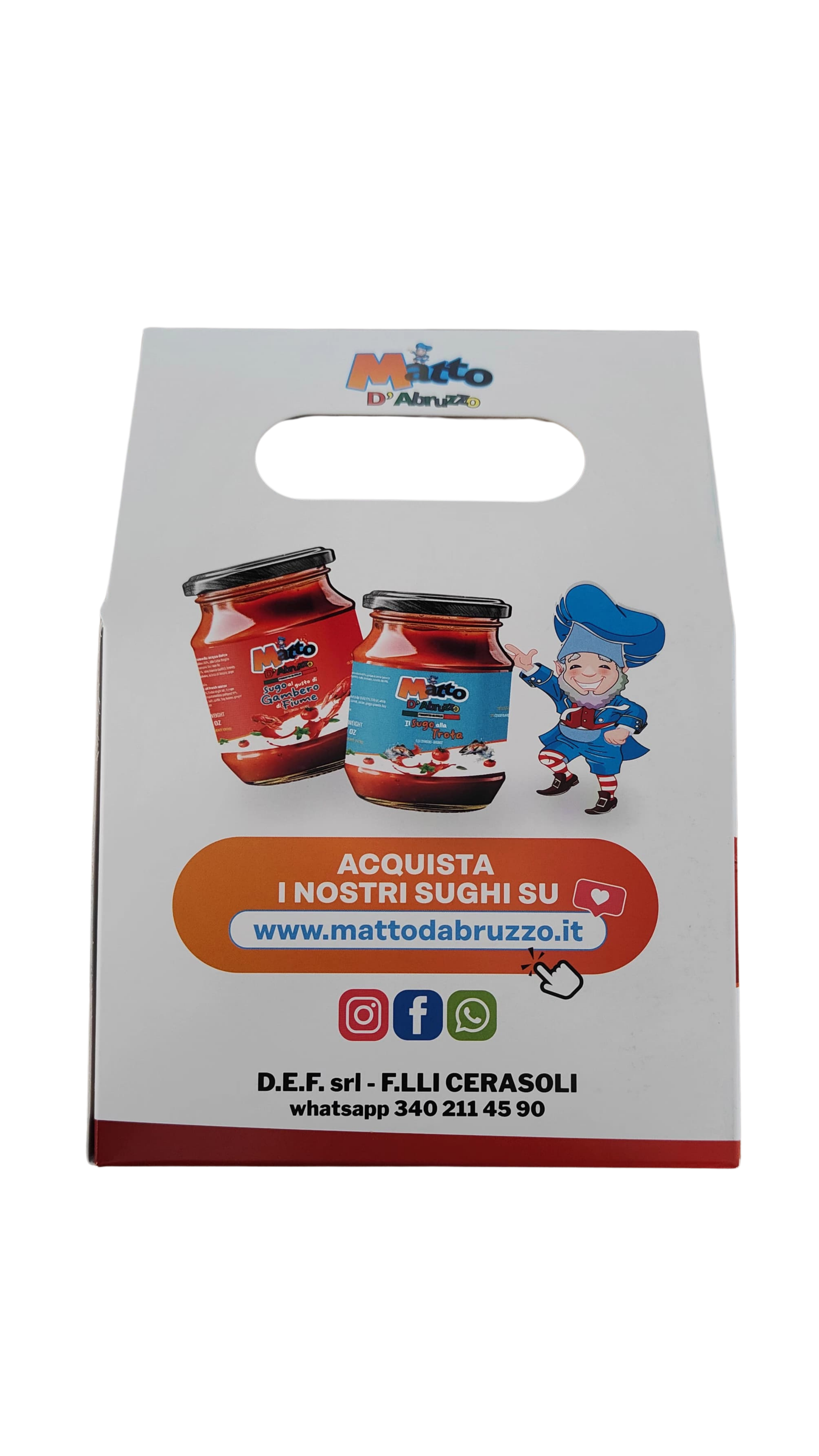 Cofanetto doppio gusto sughi pronti Magnoz 