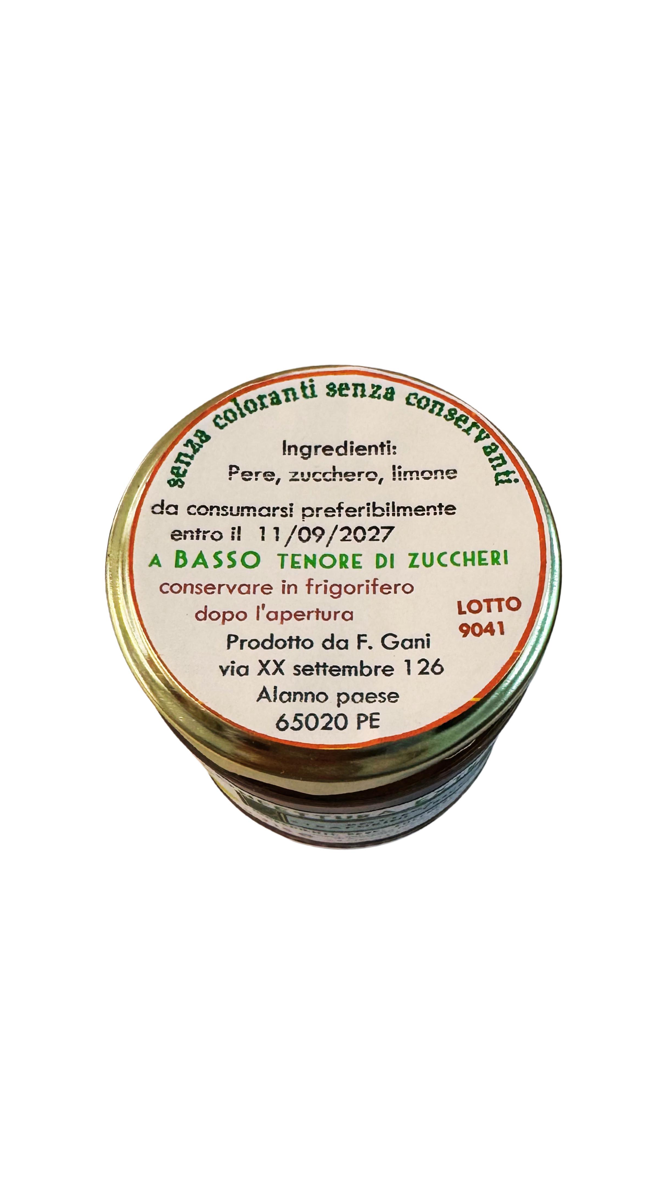 Confettura Extra di Pere  215 gr