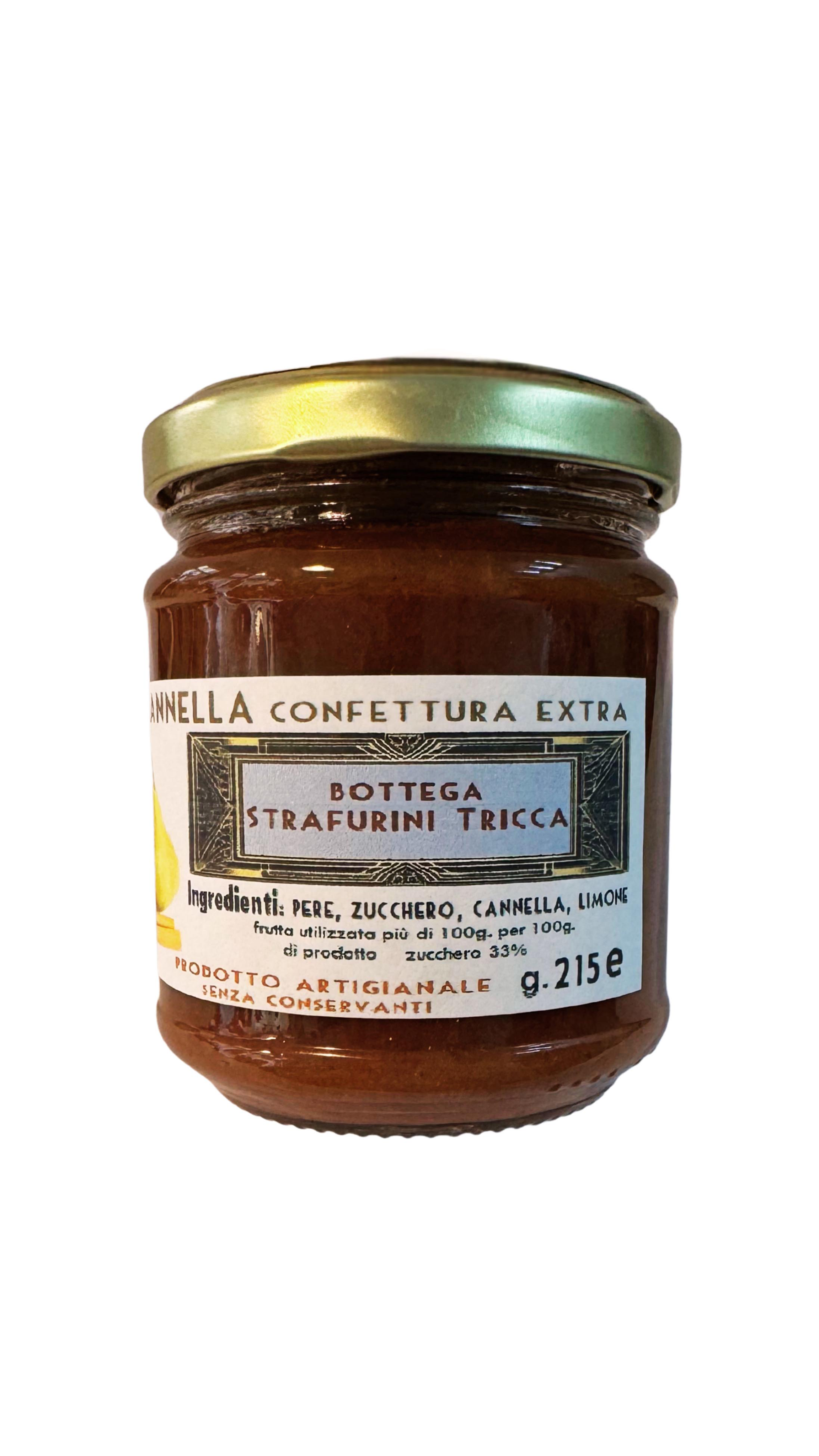 Confettura Extra di Pere e Cannella  215 gr