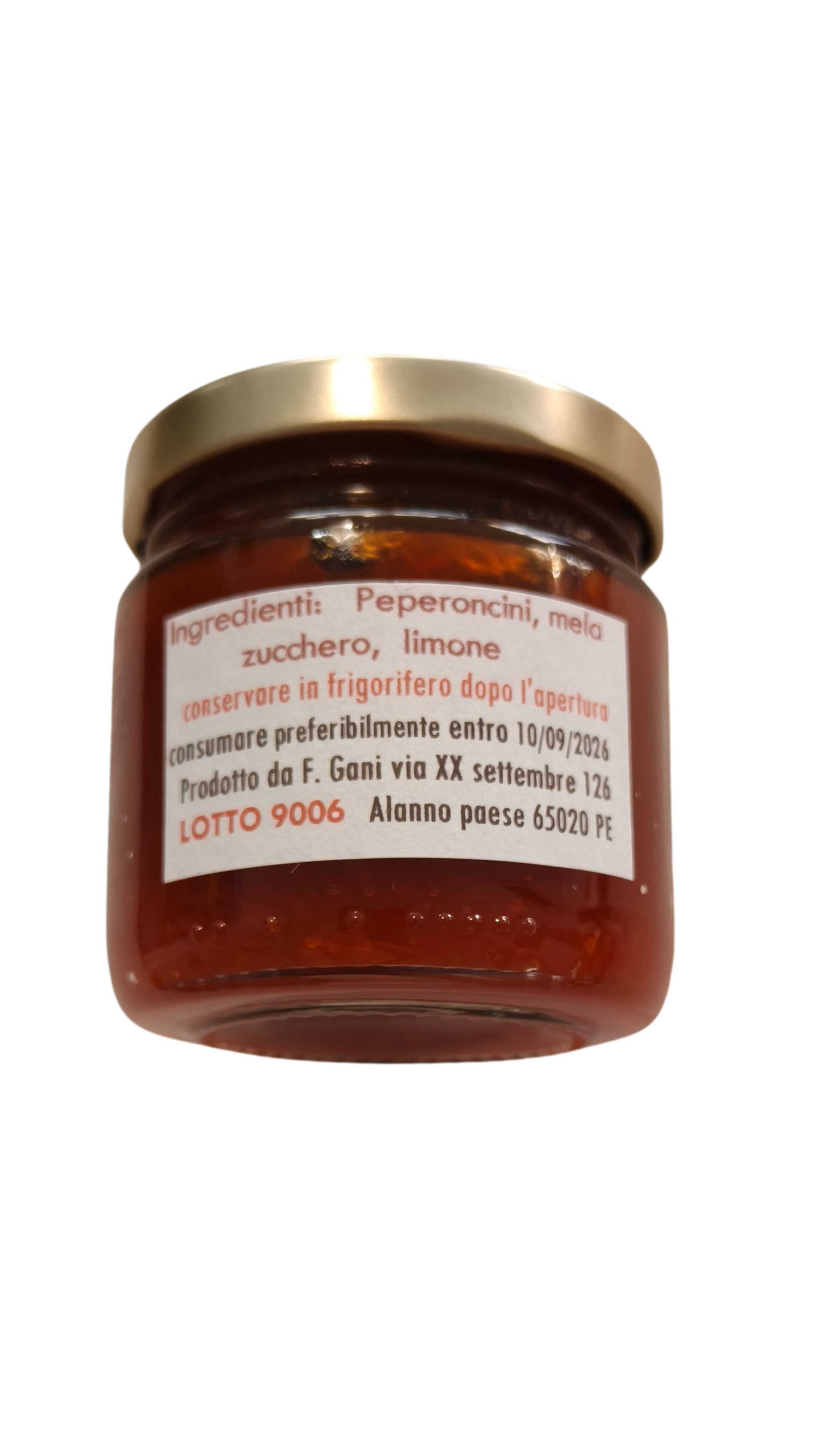  Confettura Extra di Peperoncino grande 100gr