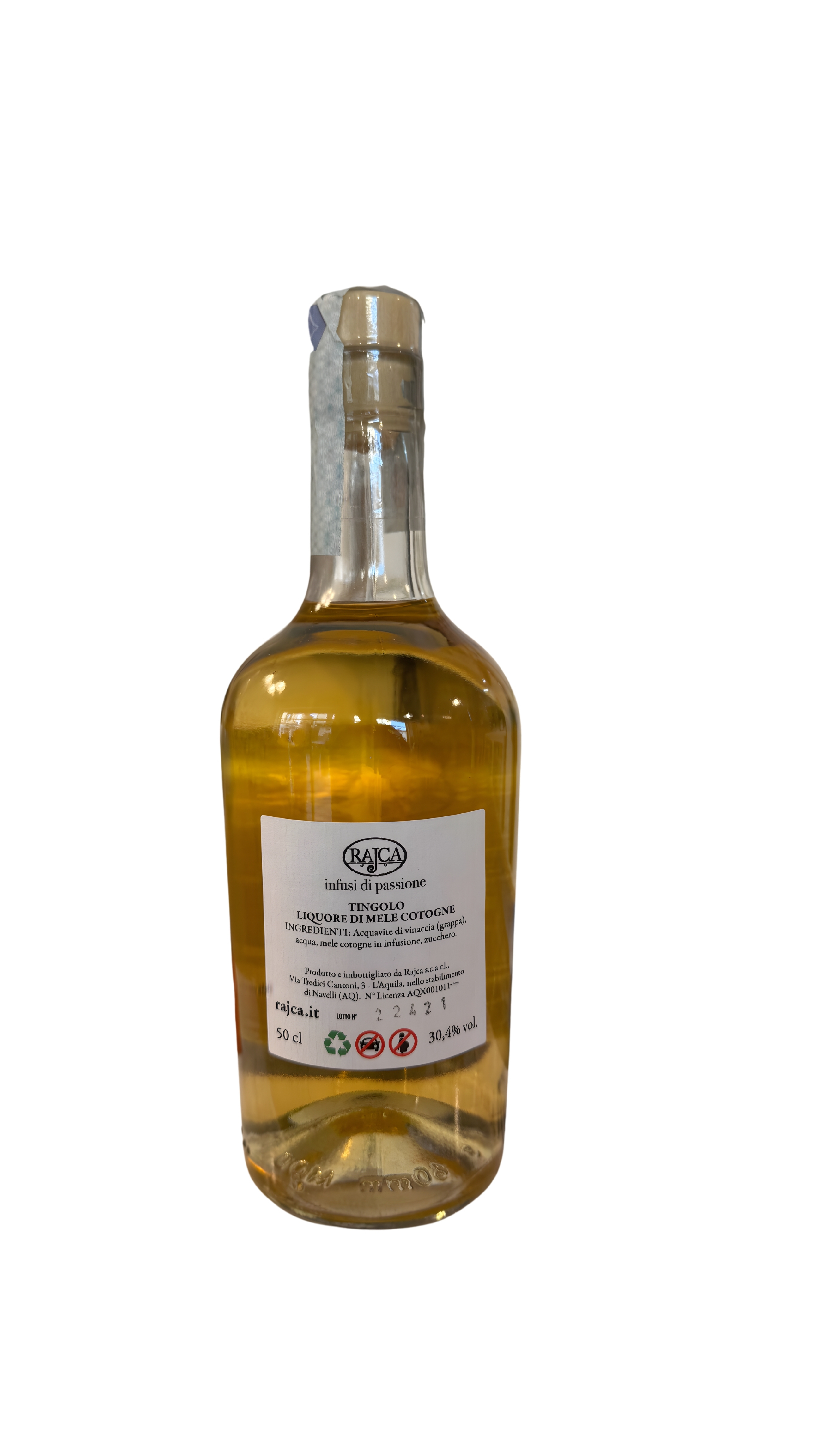 TINGOLO – Liquore di Mele Cotogne Rajca (50 cl)
