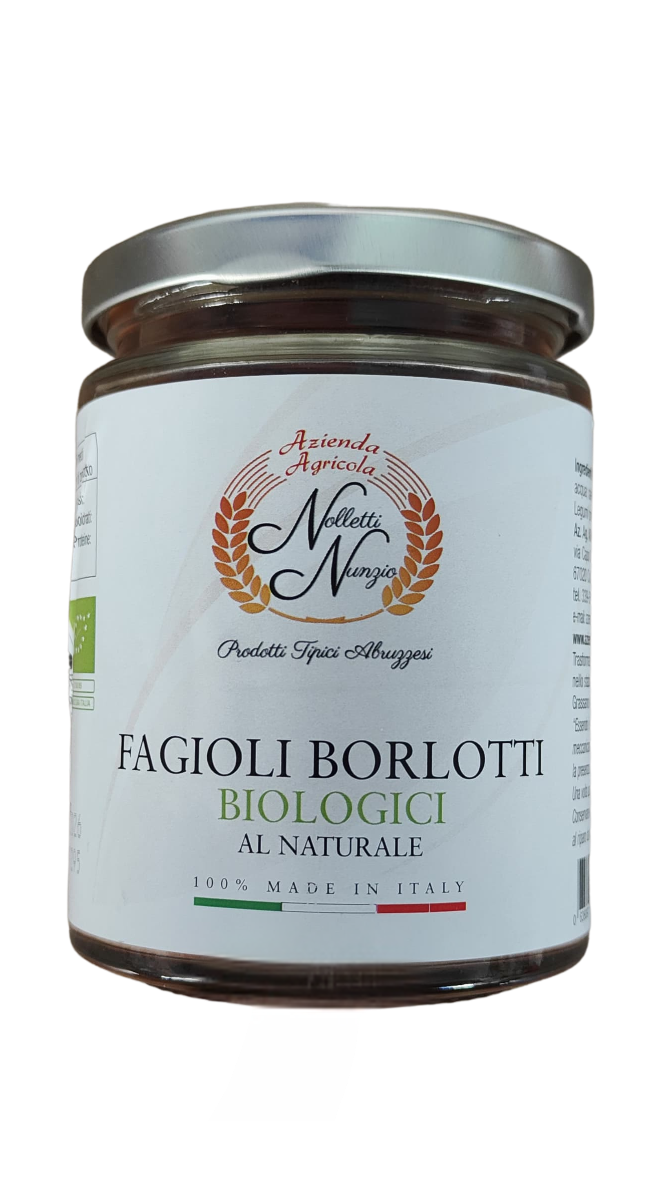 Fagioli borlotti al naturale 330gr