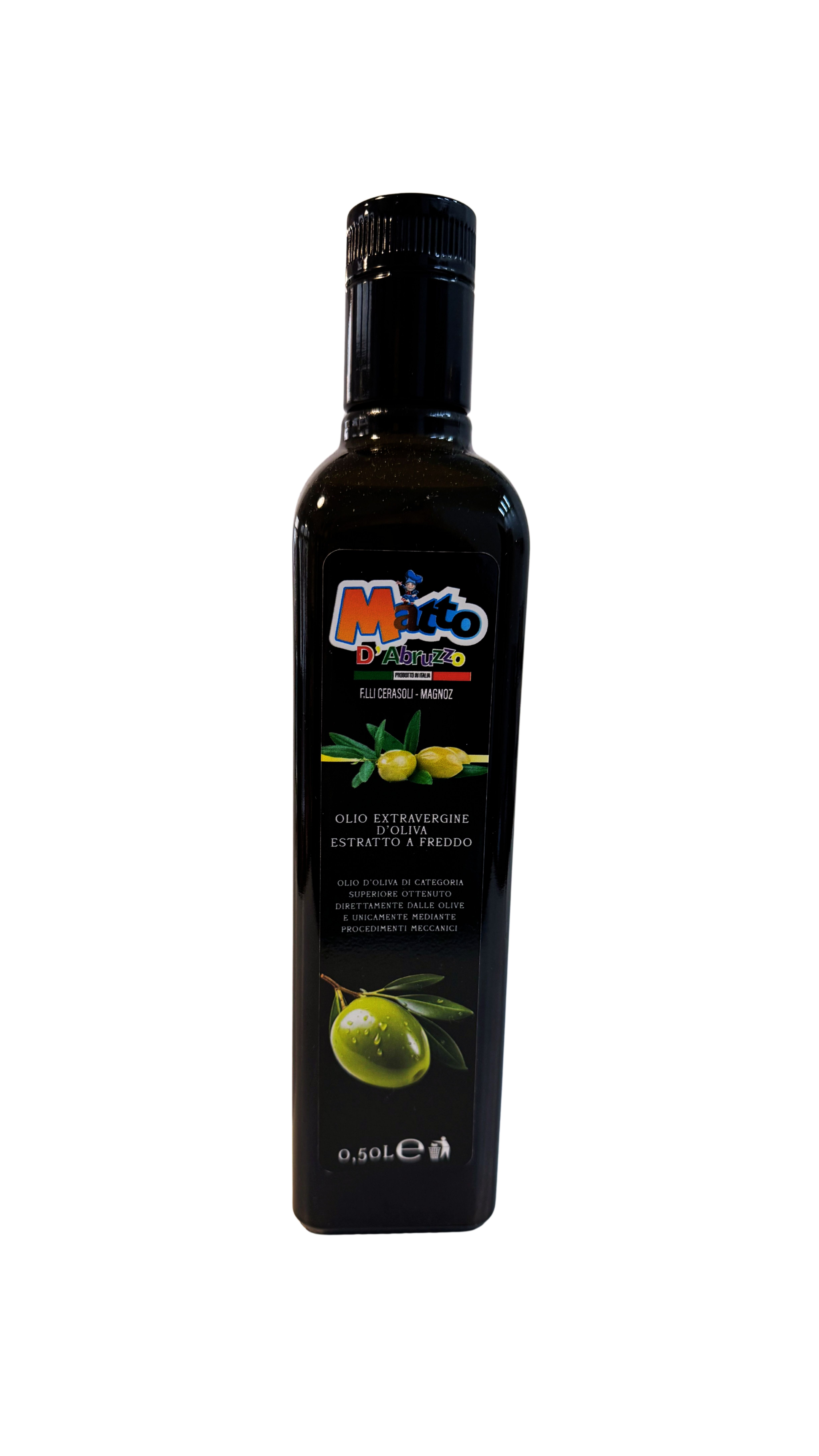 Olio Extravergine d’Oliva – Matto d’Abruzzo (0,5 L)