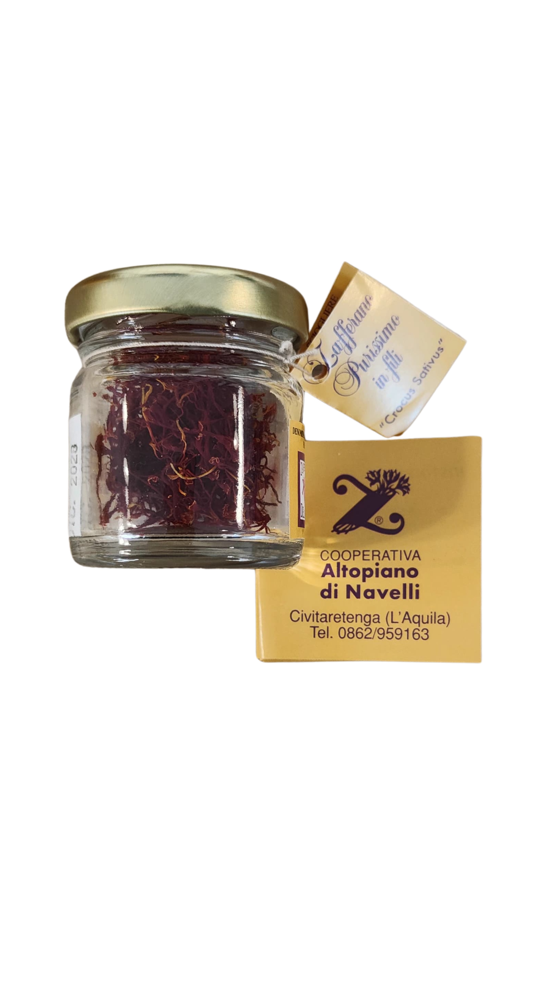 Zafferano dell'altopiano di Navelli in fili 1gr