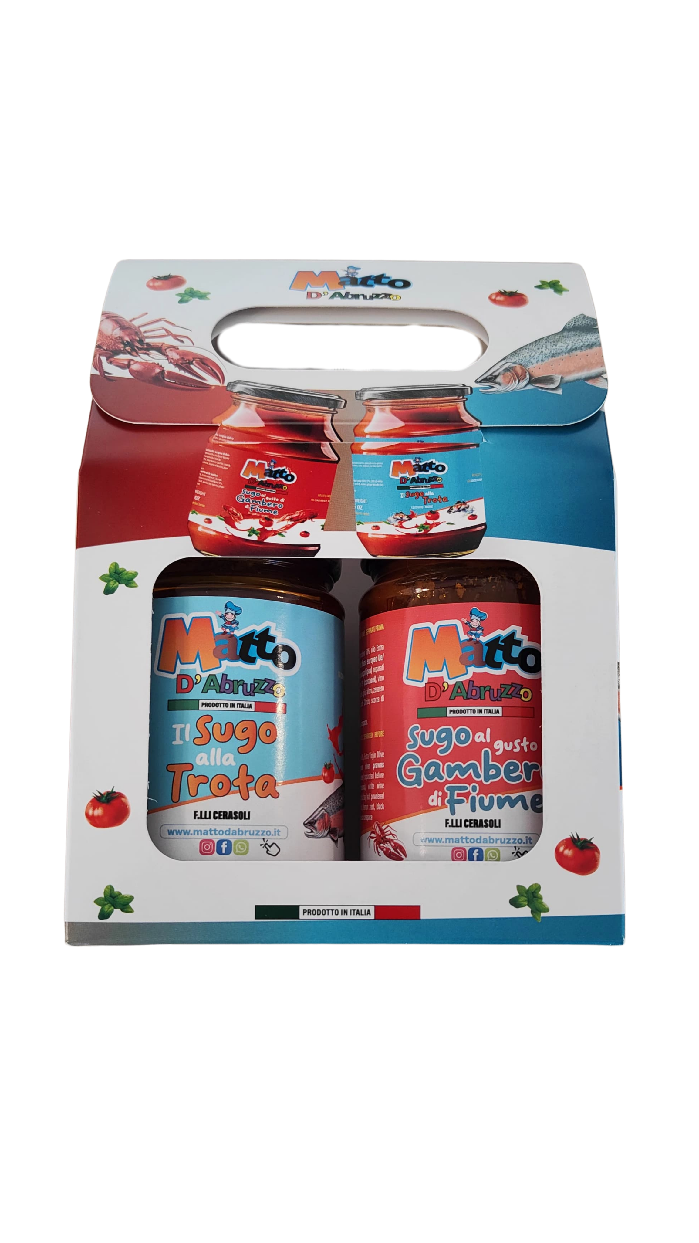 Cofanetto doppio gusto sughi pronti Magnoz 