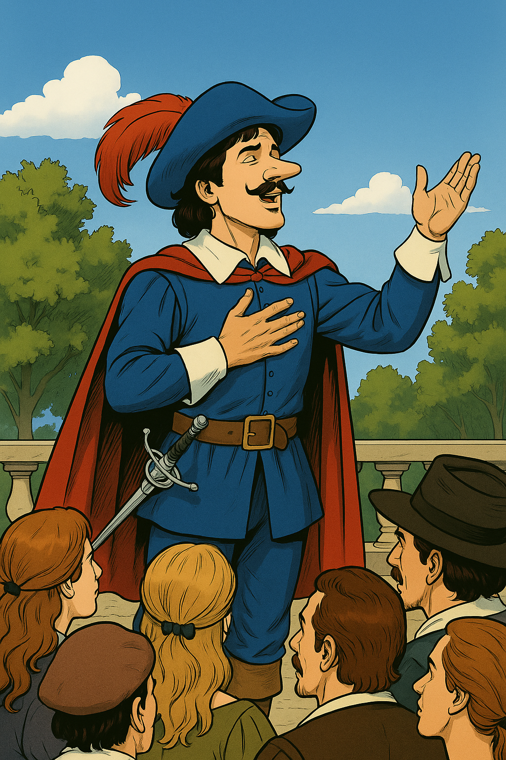 Séquence - Cyrano de Bergerac : Dire l'amour sur scène (4e)