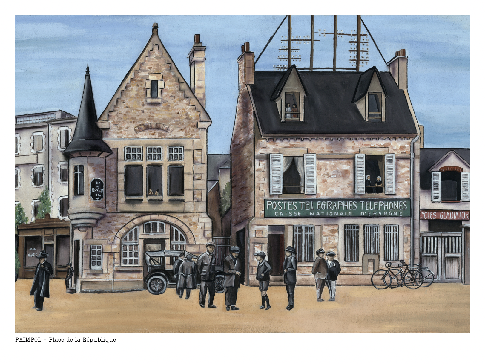 Place de la République - Paimpol