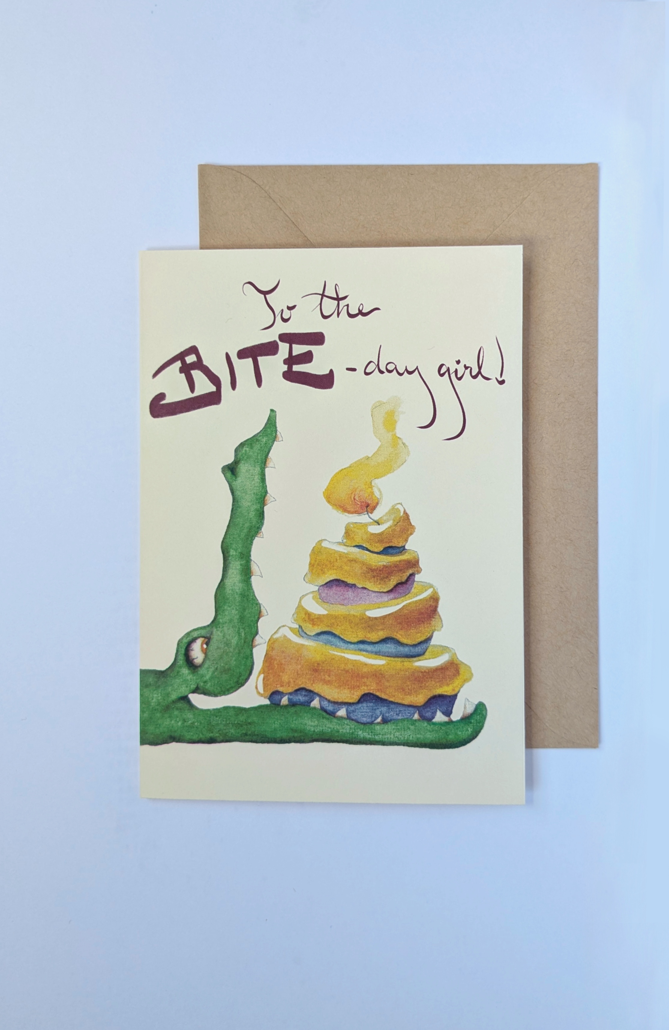 Geburtstagskarte “To the Bite-day Girl”