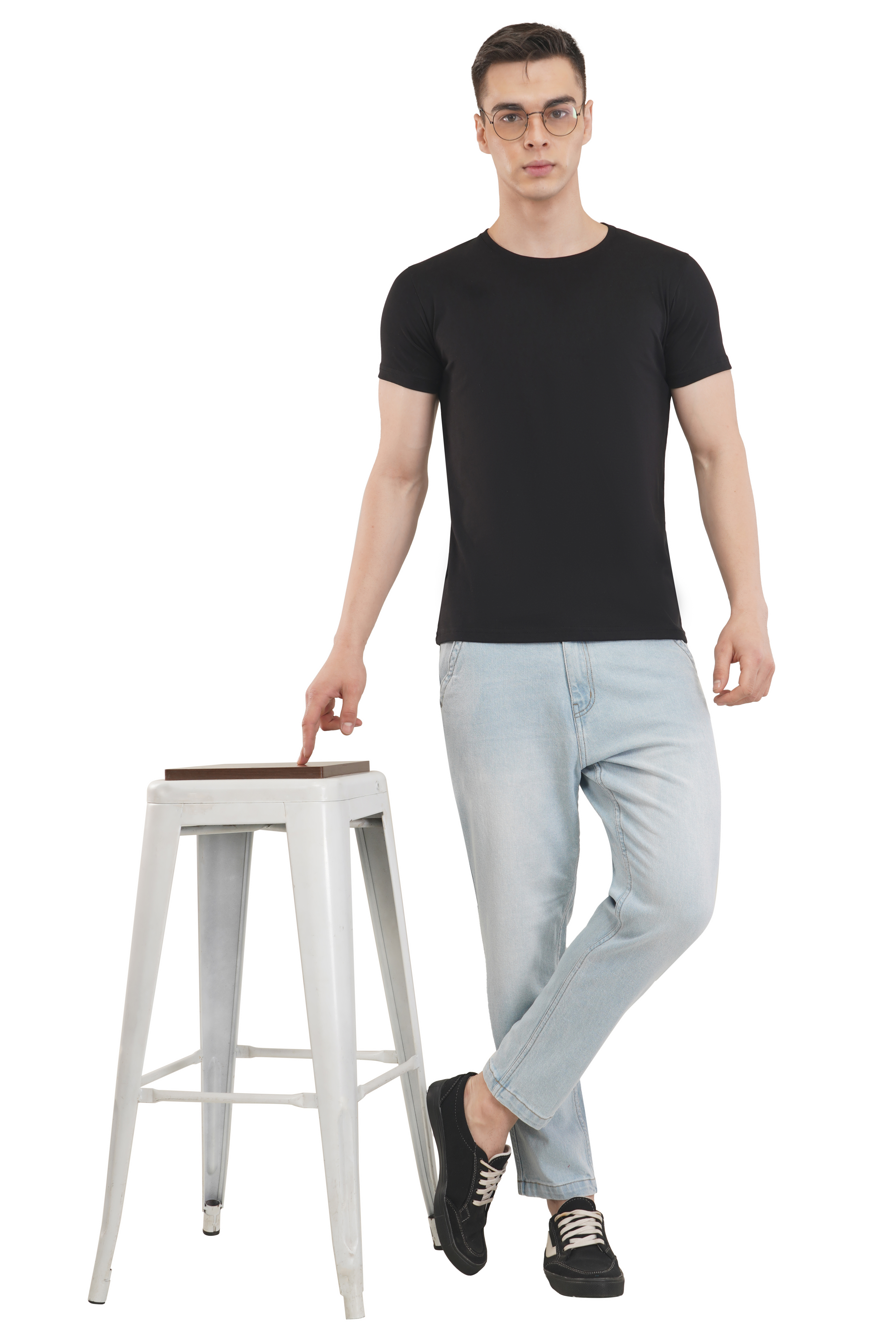 Plain Round Neck T shirts