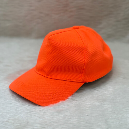 Bright Orange Baseball Cap