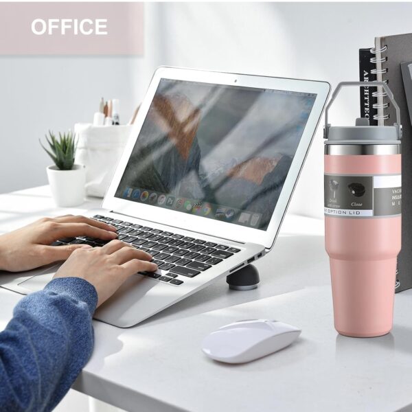 Hot and Cold Vacuum Insulated Coffee Tumbler