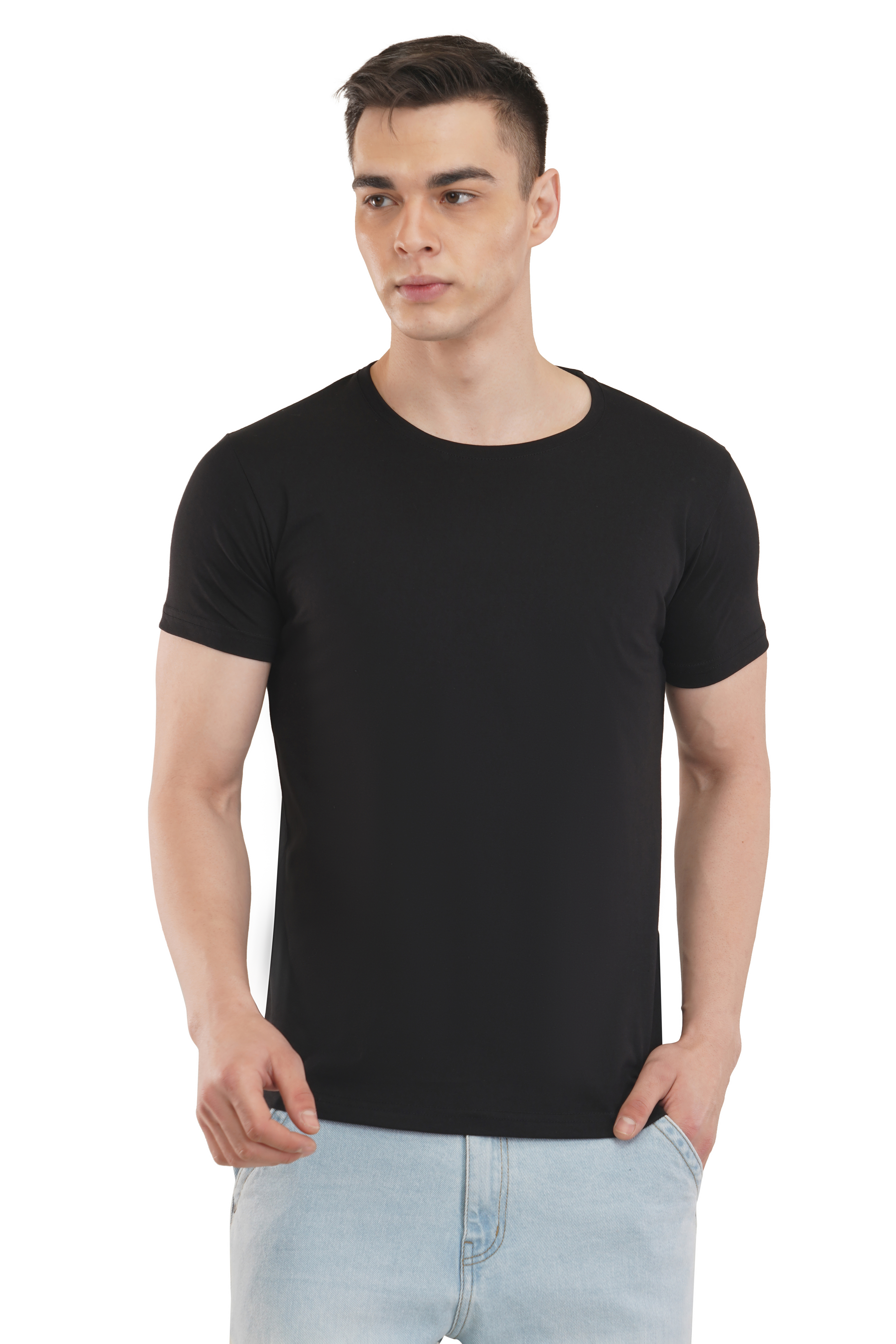 Plain Round Neck T shirts