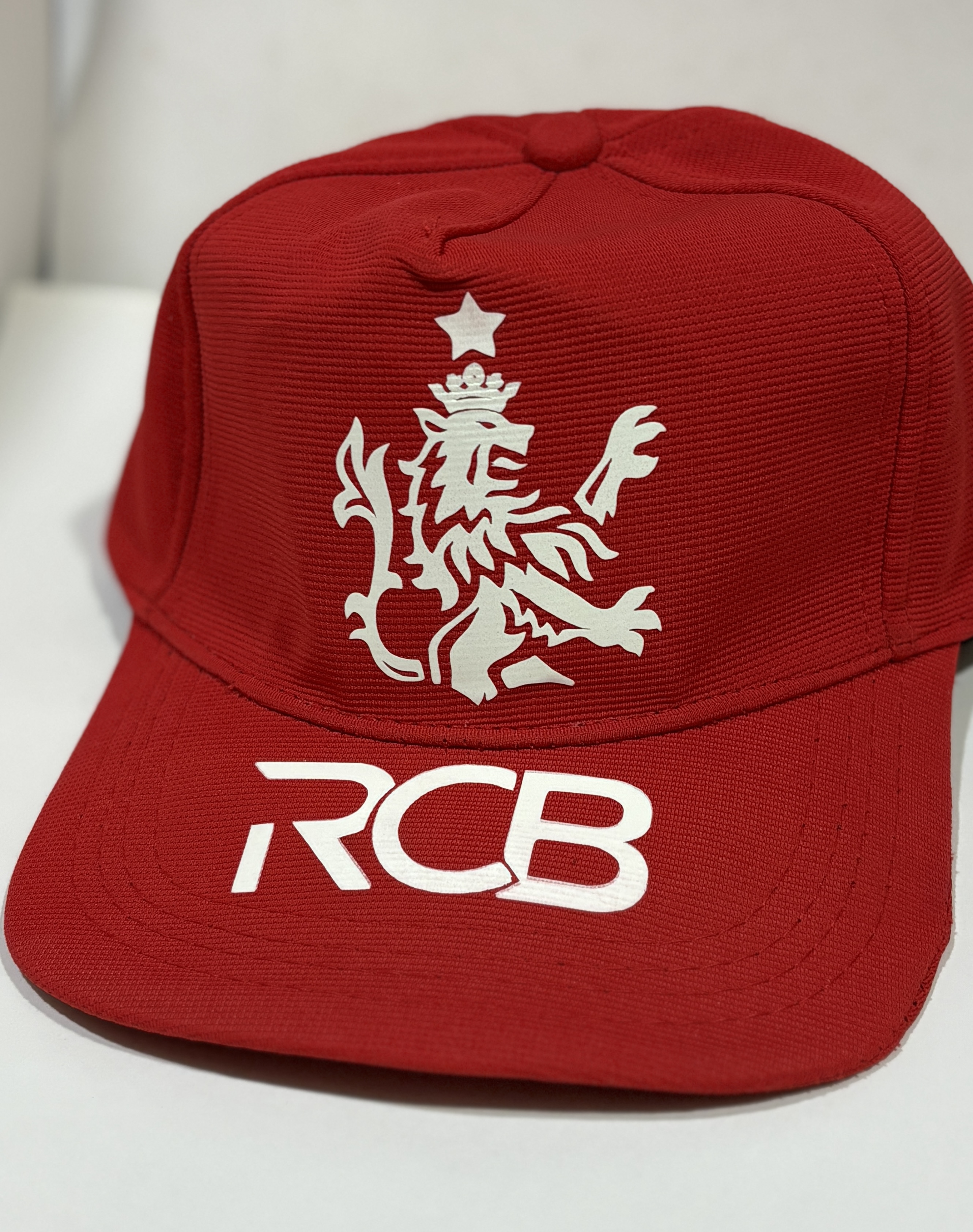 Kids Red Cap with Glow in dark Customization - RCB