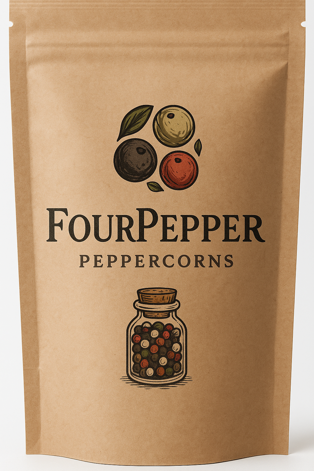 Bunte Pfefferkörner – Aromatische 4er-Mischung, naturbelassen 500 g