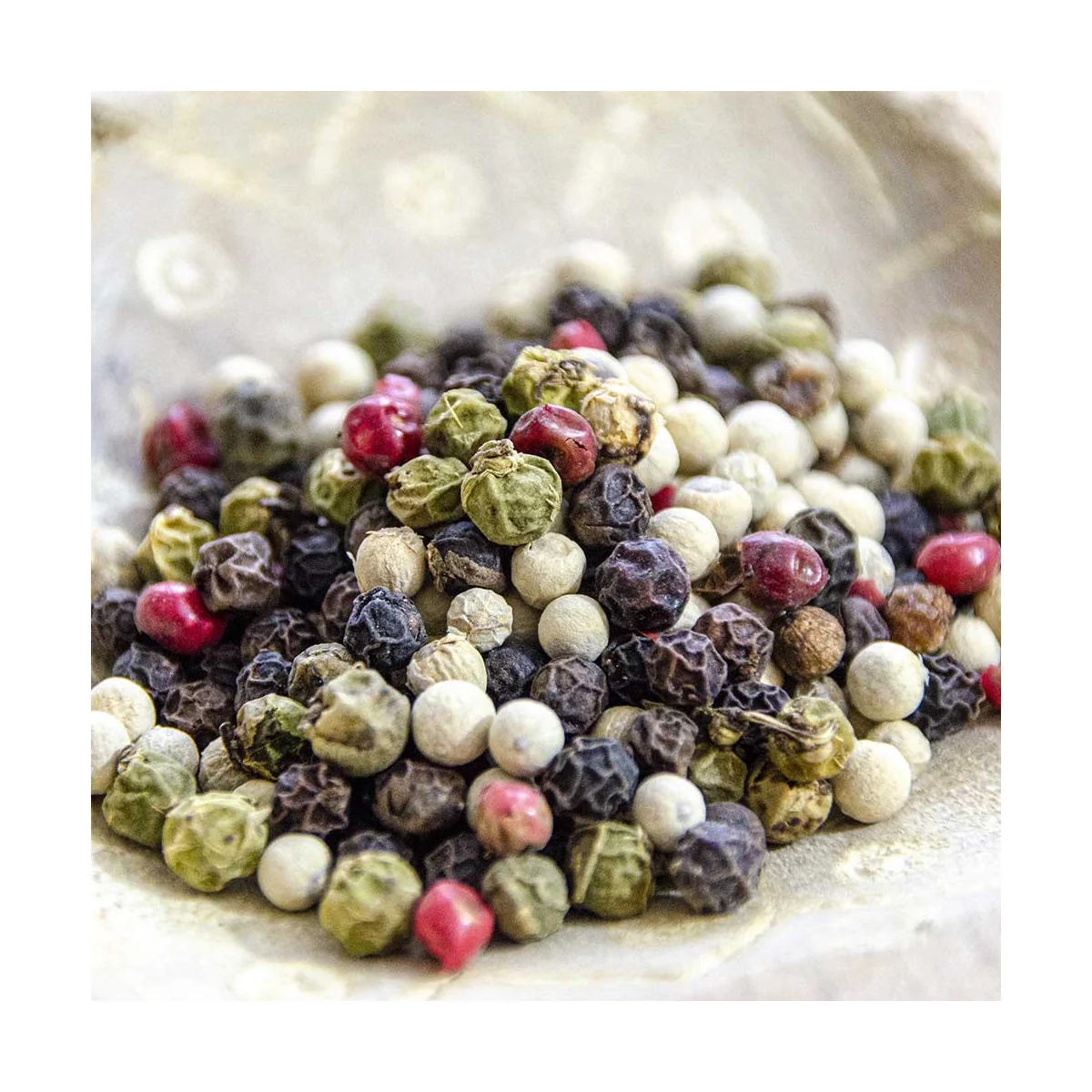 Bunte Pfefferkörner – Aromatische 4er-Mischung, naturbelassen 500 g