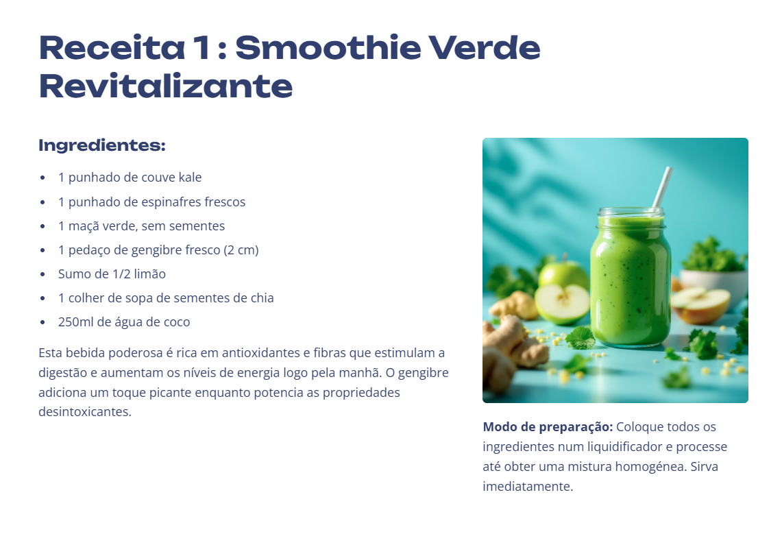 E-book 25 Receitas Detox - 📖 25 Receitas Detox: Limpe Seu Corpo, Aumente Sua Energia e Emagreça com Saúde!