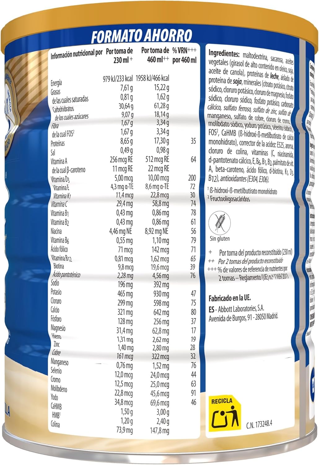 Ensure Nutrivigor - Sumplemento Alimentar - Baunilha