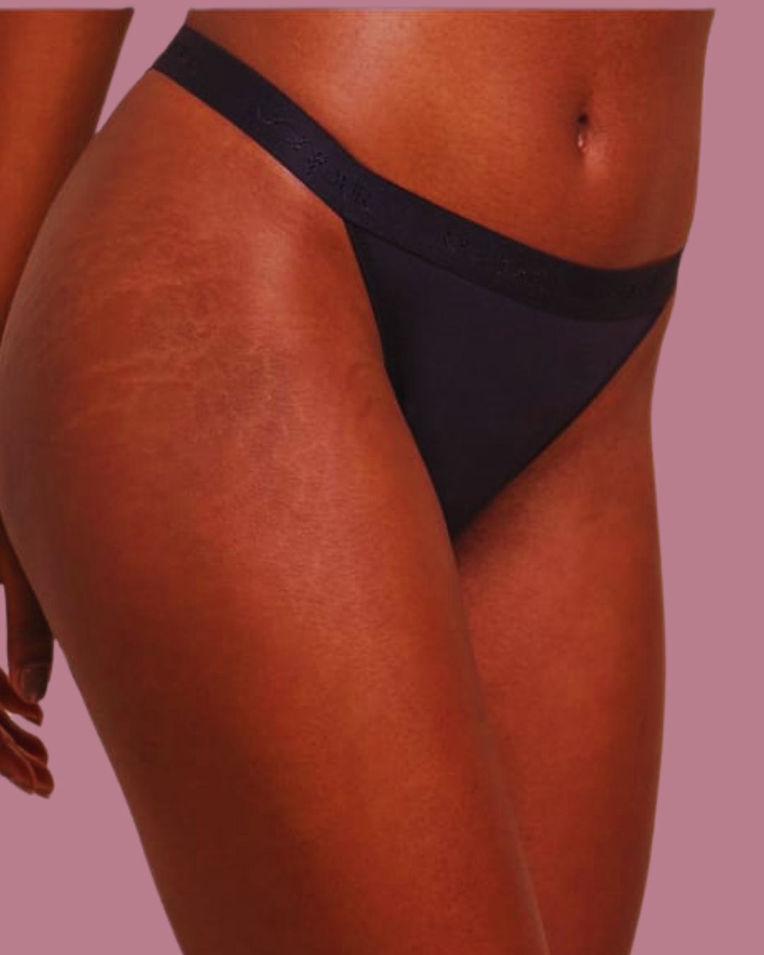 Calcinha Tanga Preta Confort – Bonjur