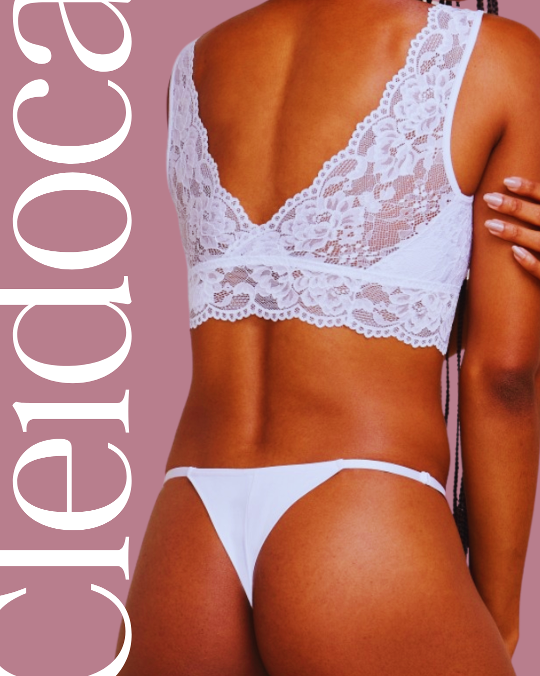 Conjunto Renda Preta Sem Bojo – Cleidoca, BonJour e Hope