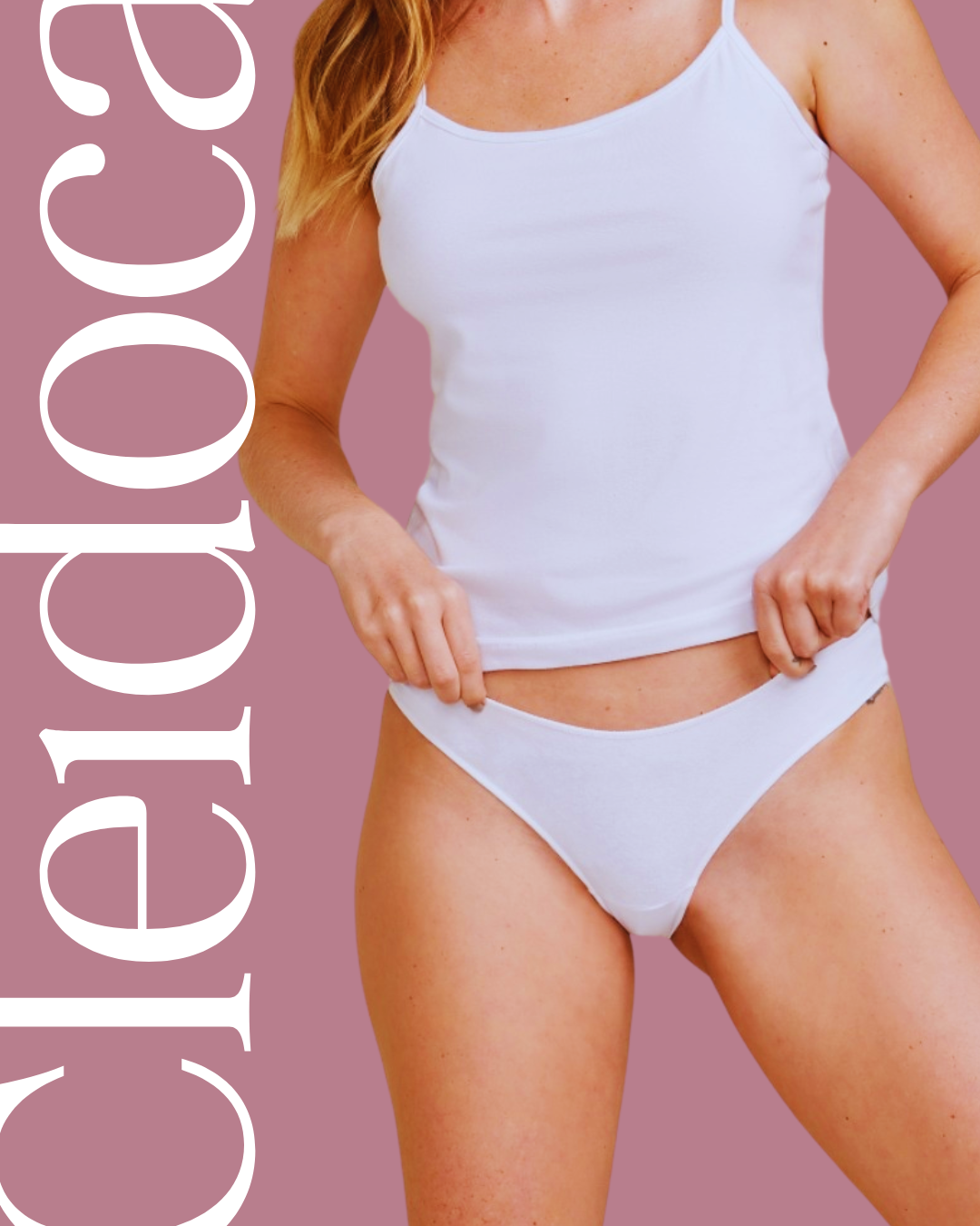 Conjunto Branco em Microfibra – Cleidoca