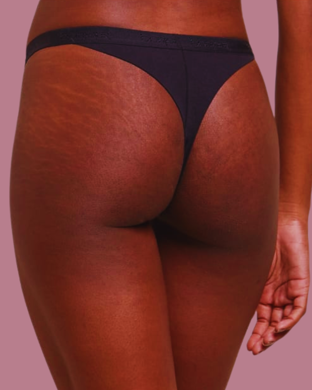 Calcinha Tanga Preta Confort – Bonjur