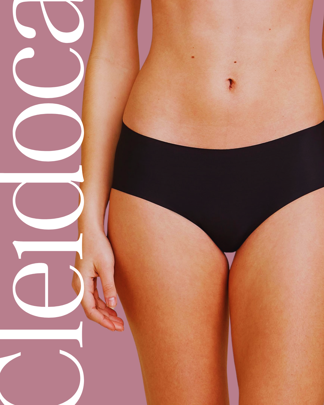 Calcinha Básica em Microfibra Preta – Conforto e Elegância