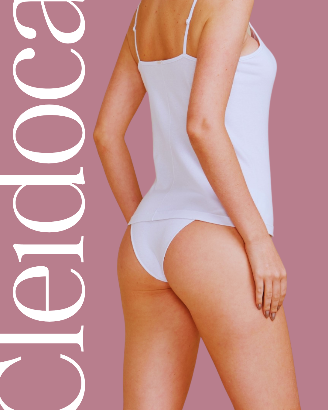 Conjunto Branco em Microfibra – Cleidoca