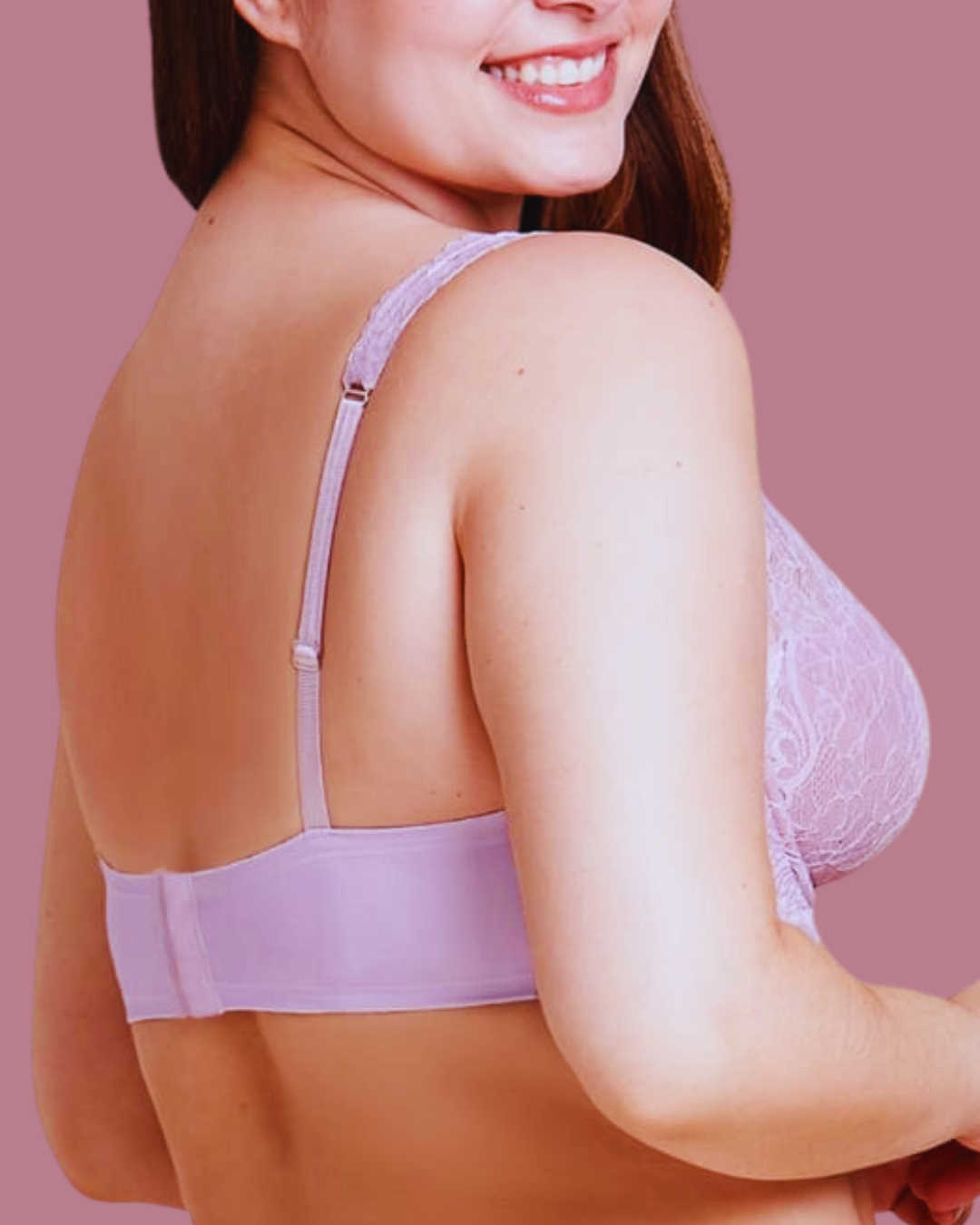 Sutiã Renda Lilás Confort – Bonjur